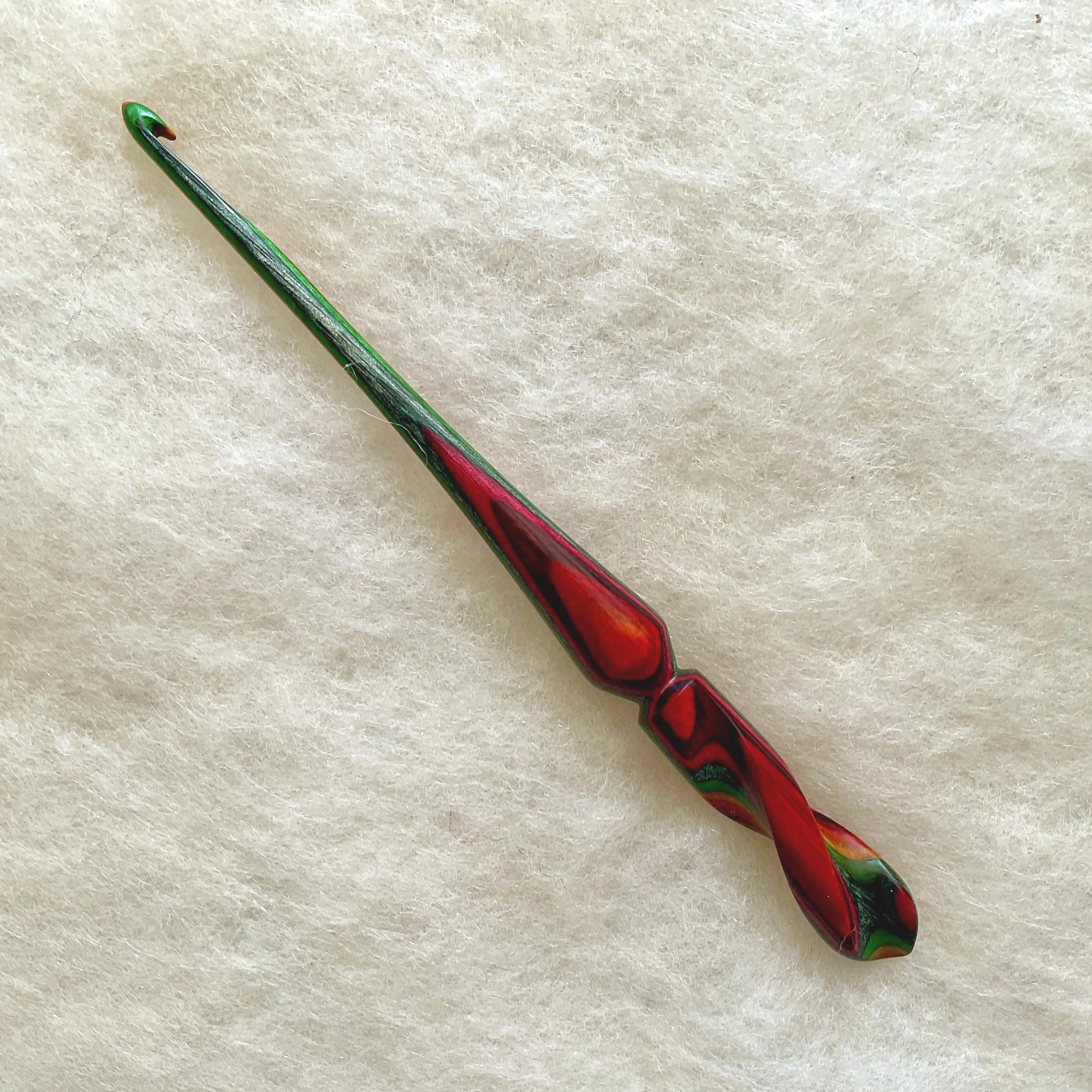Sunrise Spiral Flame Crochet Hook US G7/4.50 mm