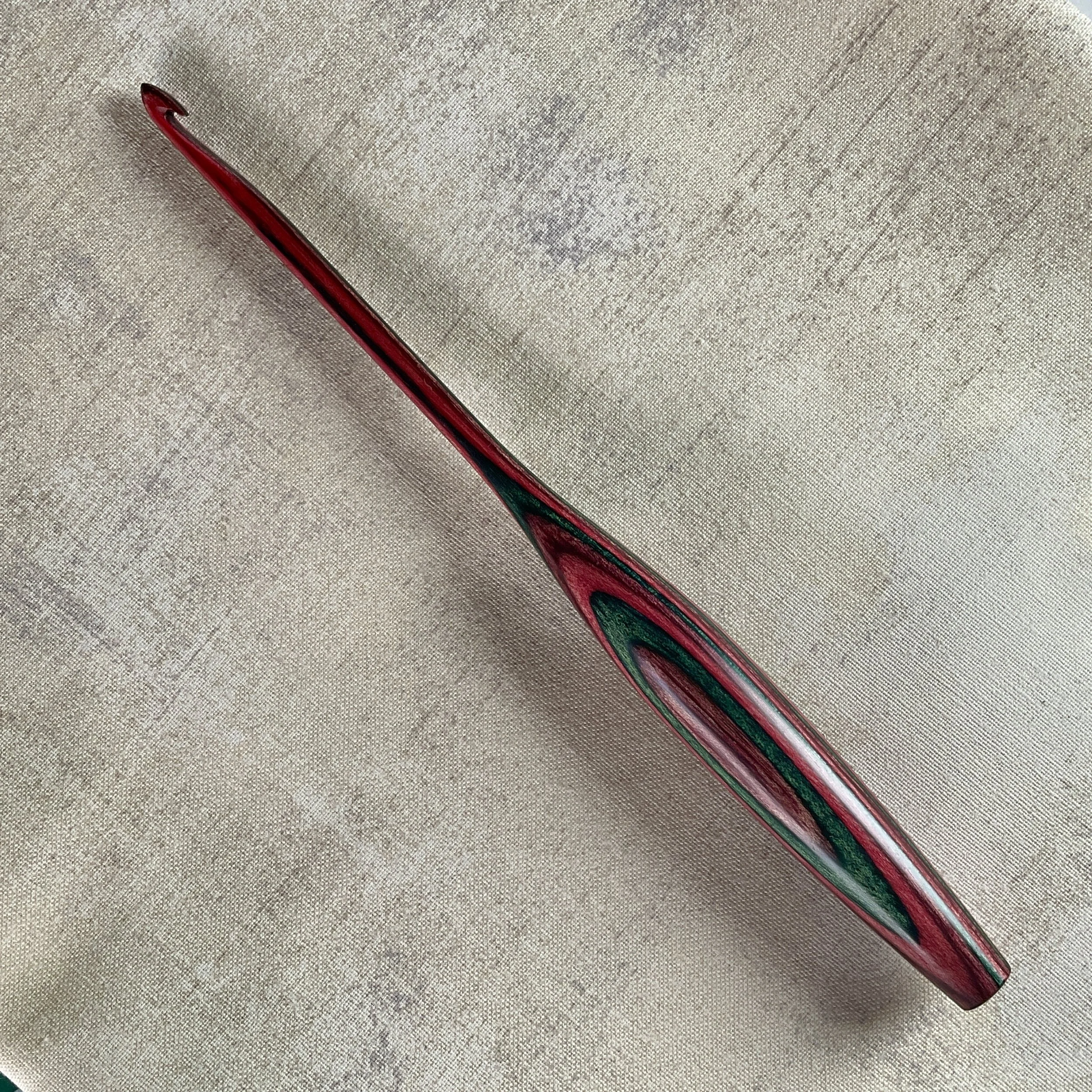 Black Nickel Tunisian Crochet Hooks from DyakCraft — DyakCraft llc