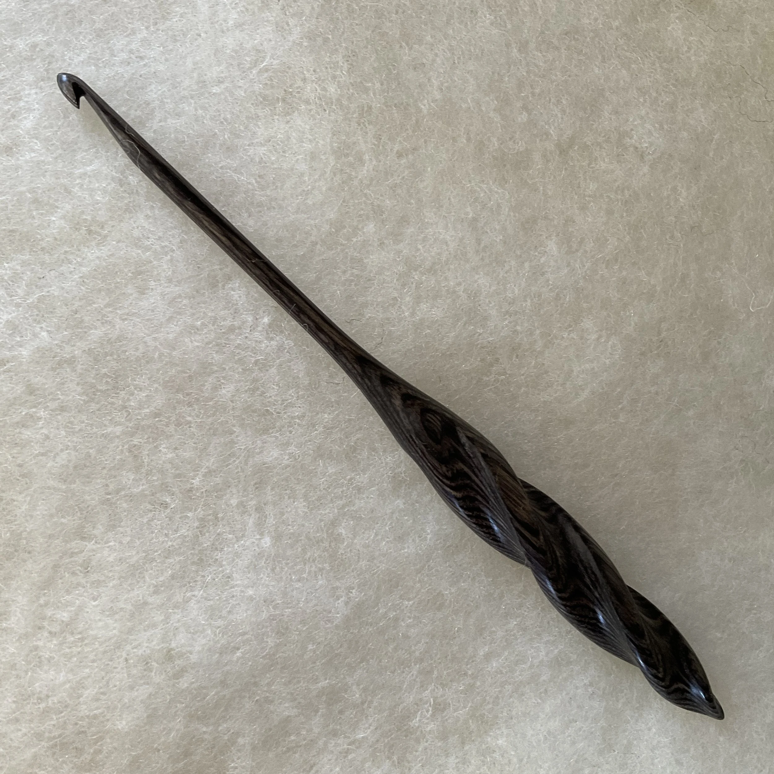 Silver Forest Spiral Flame Crochet Hook G+/4.25 mm