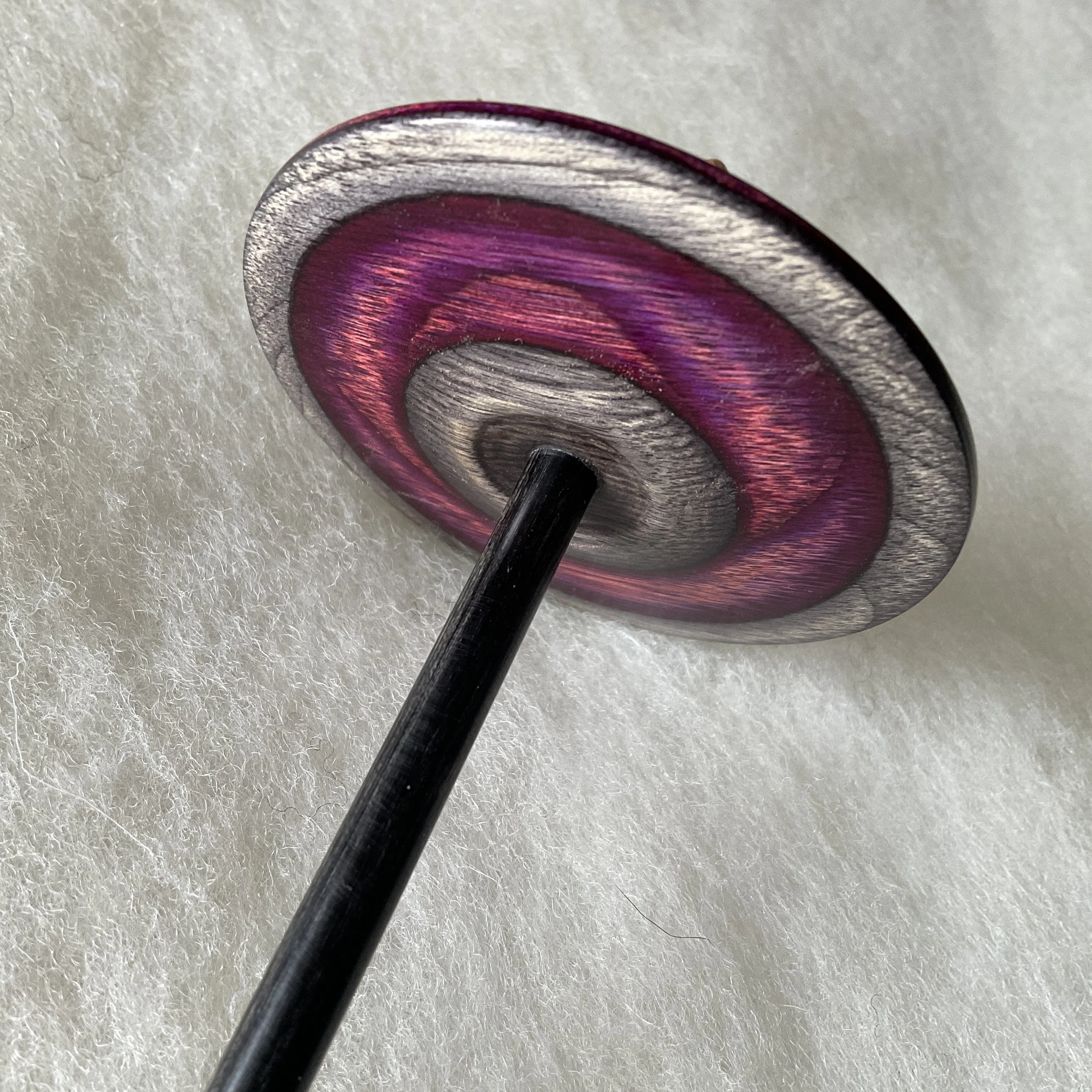 FiberShip in Plum with Charcoal Shaft by Tom Diak for DyakCraft