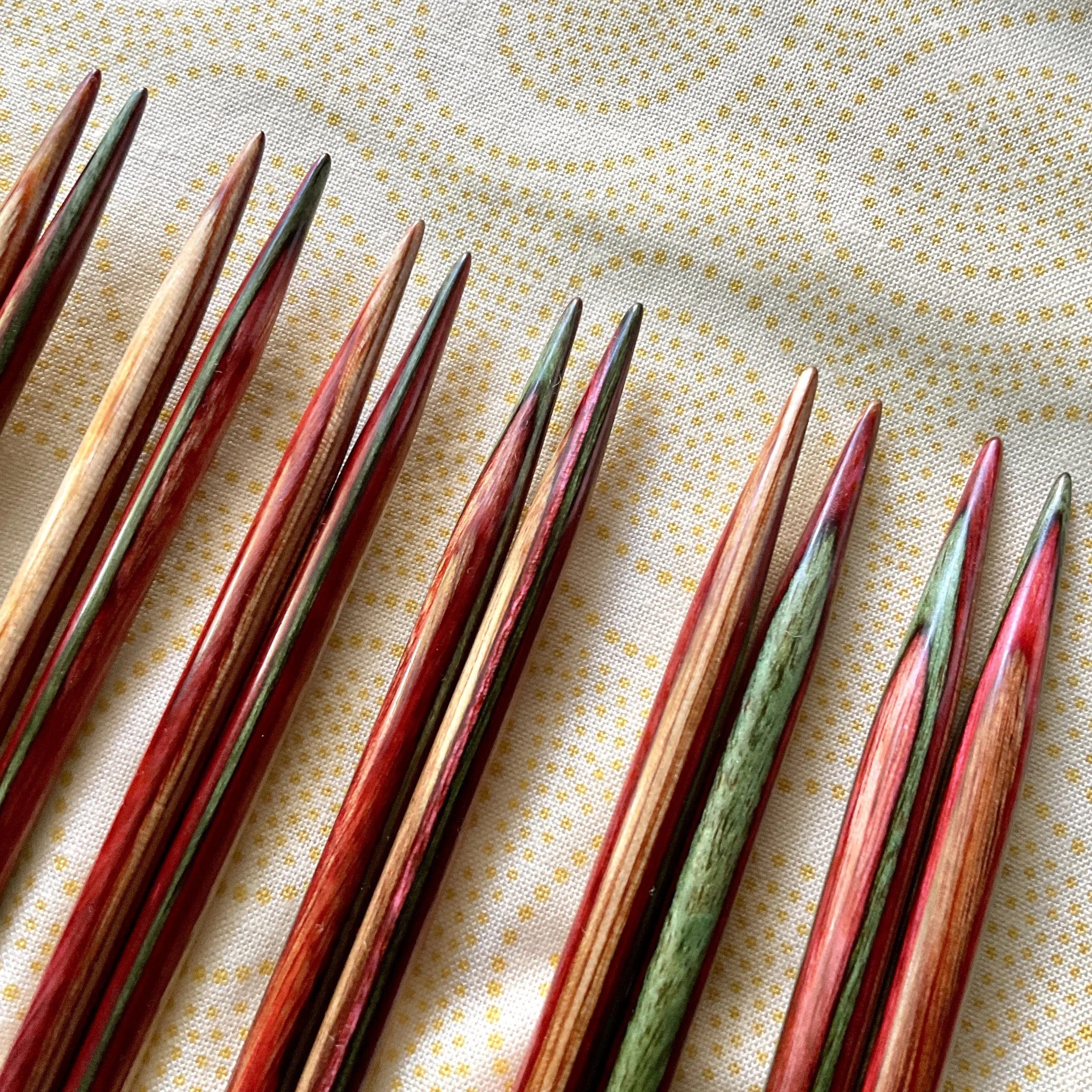 I Dakota Darn Pretty™ interchangeable knitting needle set made in Vermont by Tom Diak