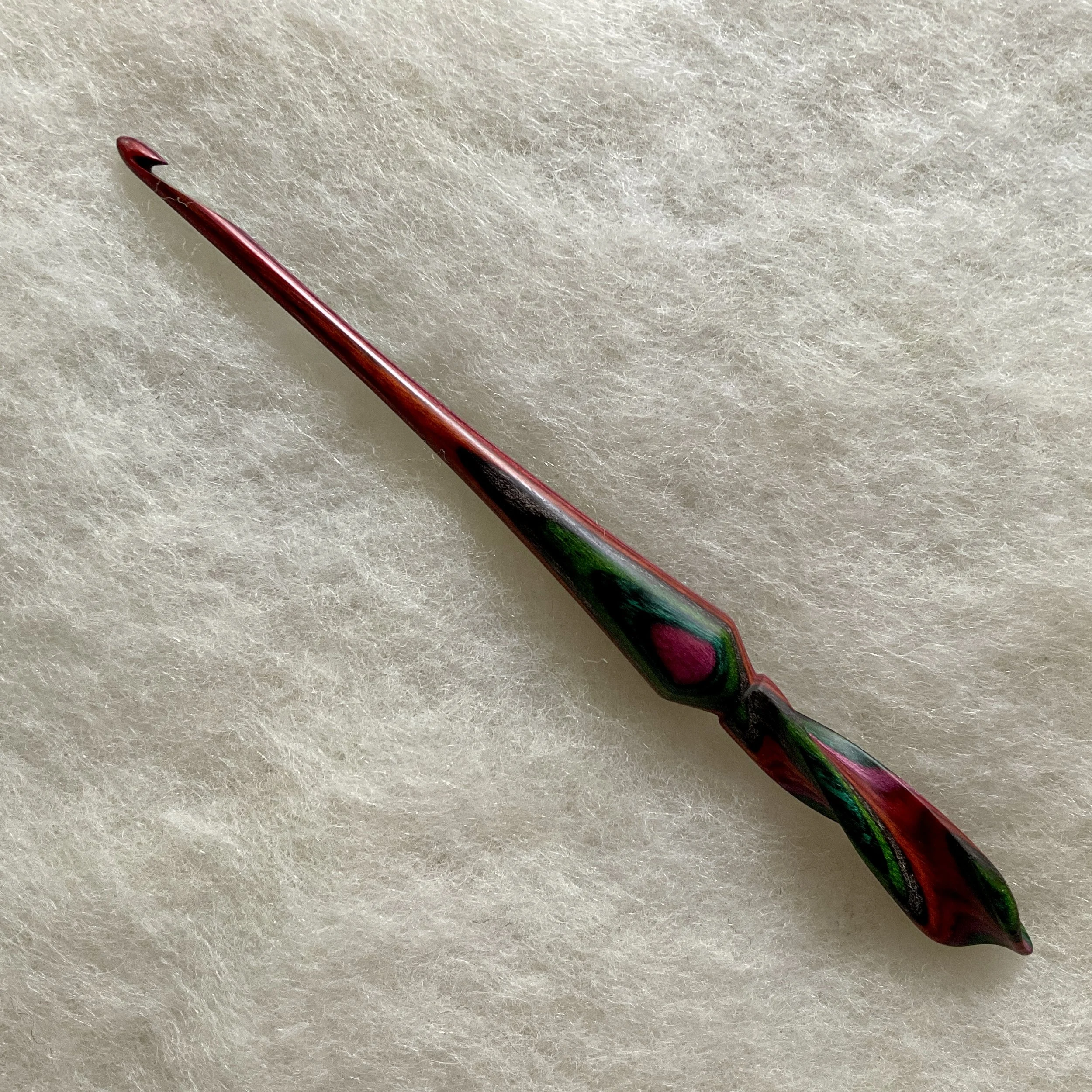 Autumn Spiral Flame Crochet Hook, US G/4 mm