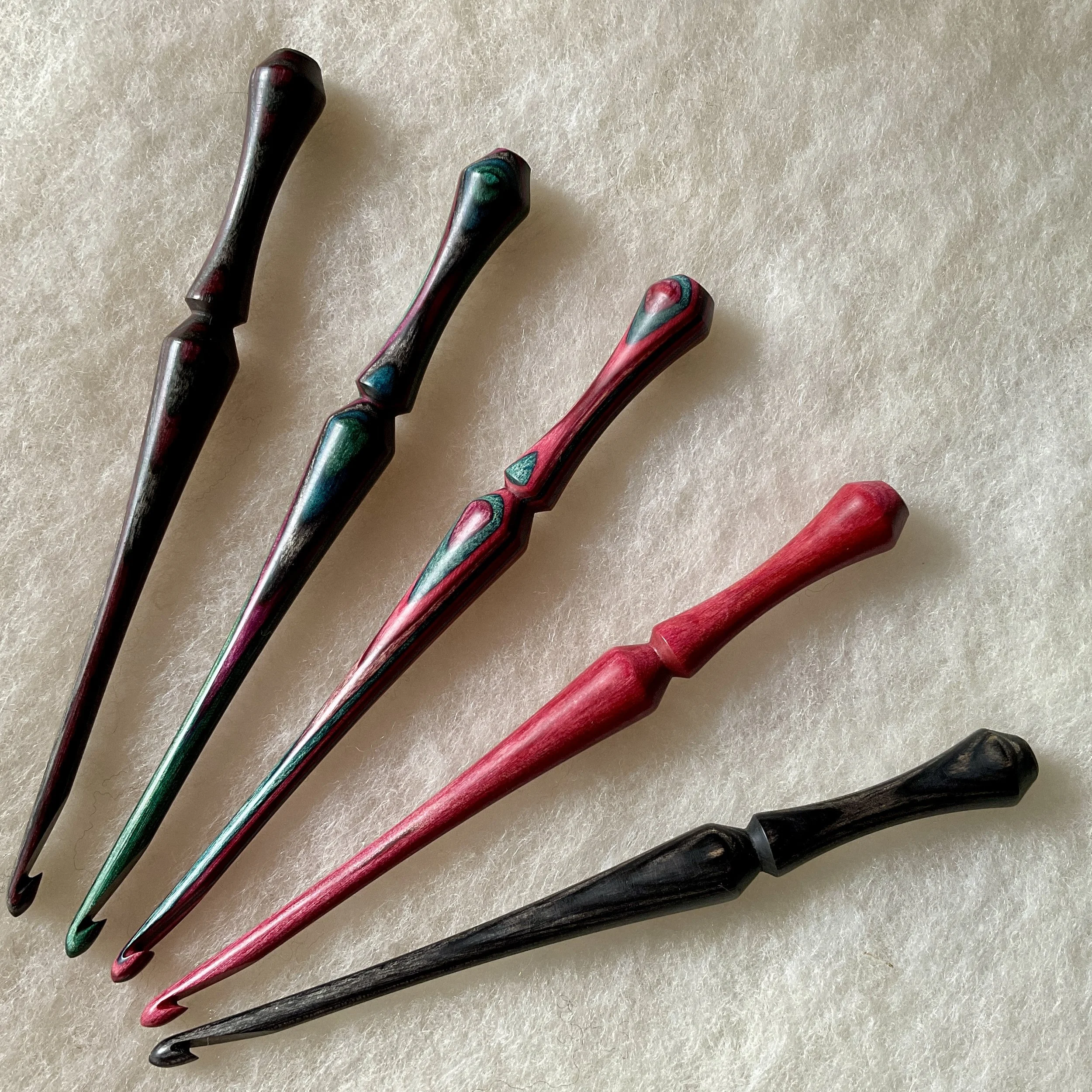 Hummingbird™ Crochet Hooks from DyakCraft Made in Vermont