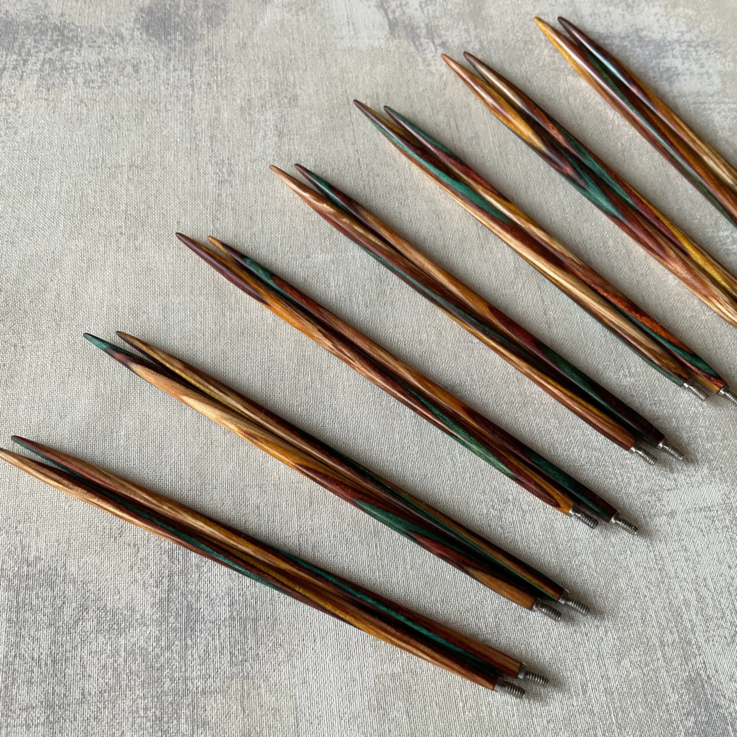 4 inch set of Dakota Darn Pretty™ Knitting Needles