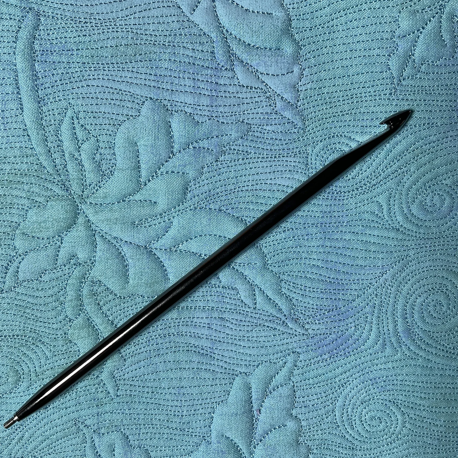 Black Nickel Tunisian Crochet Hooks from DyakCraft — DyakCraft llc
