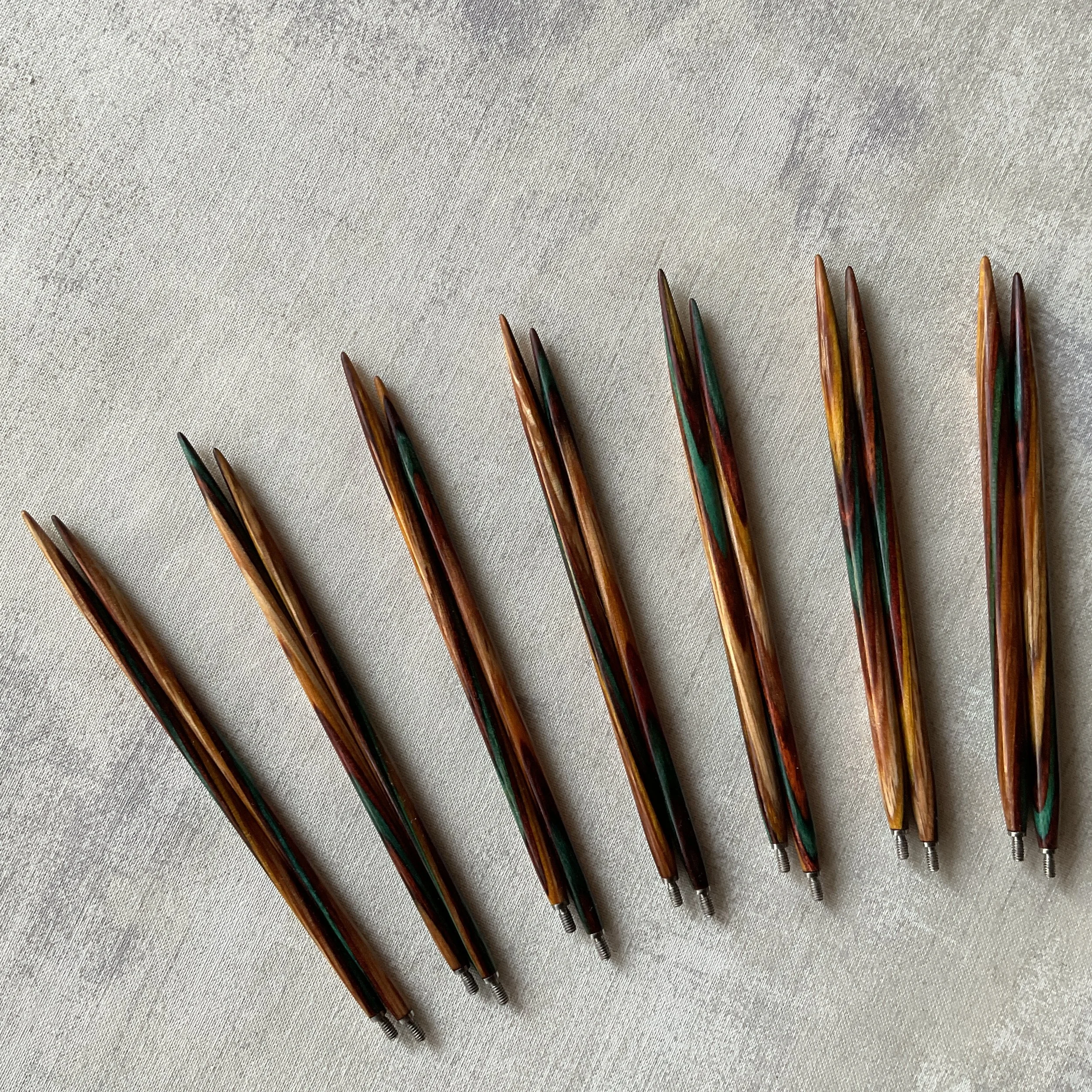 4 inch set of Dakota Darn Pretty™ Knitting Needles