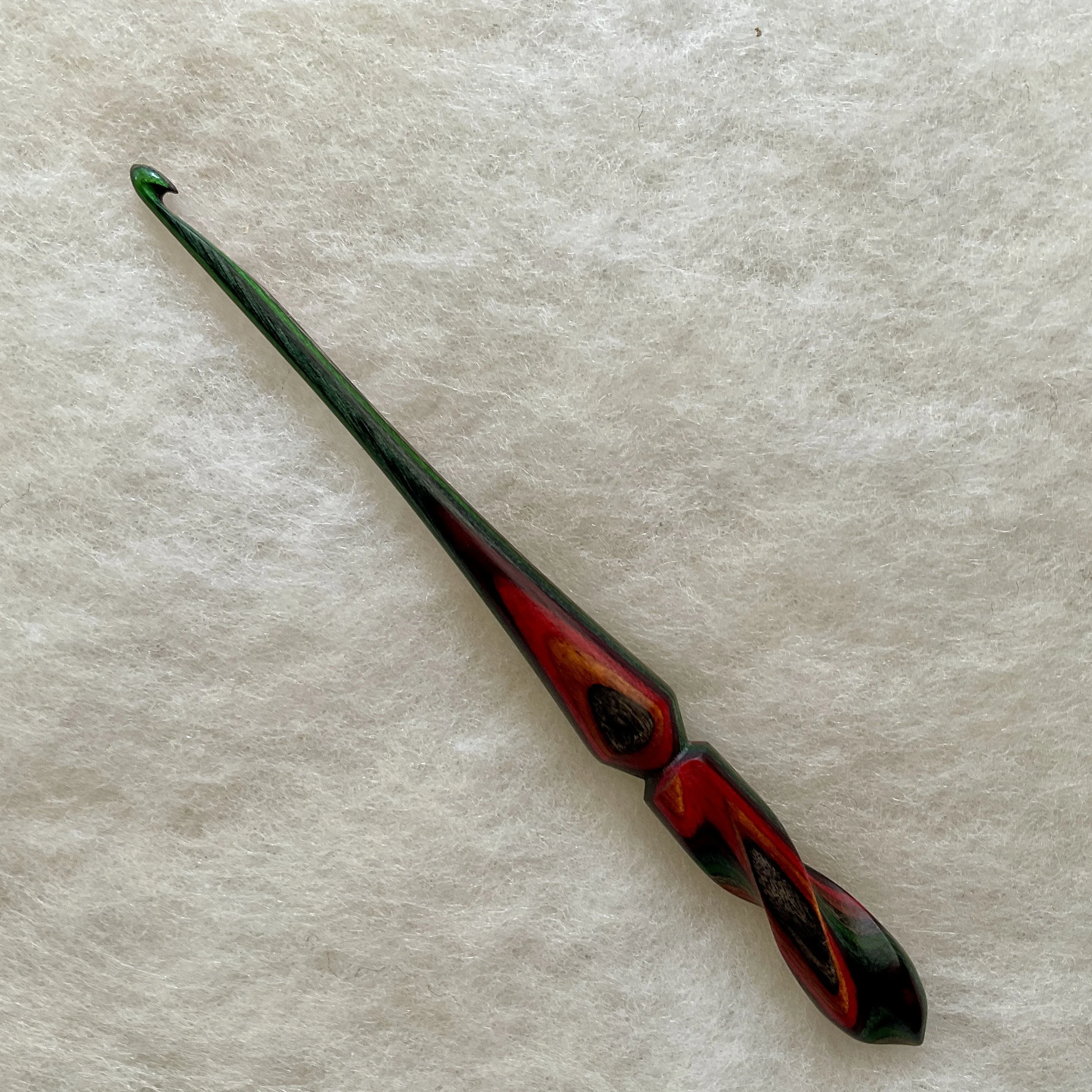 Autumn Spiral Flame Crochet Hook in G7/4.50 mm