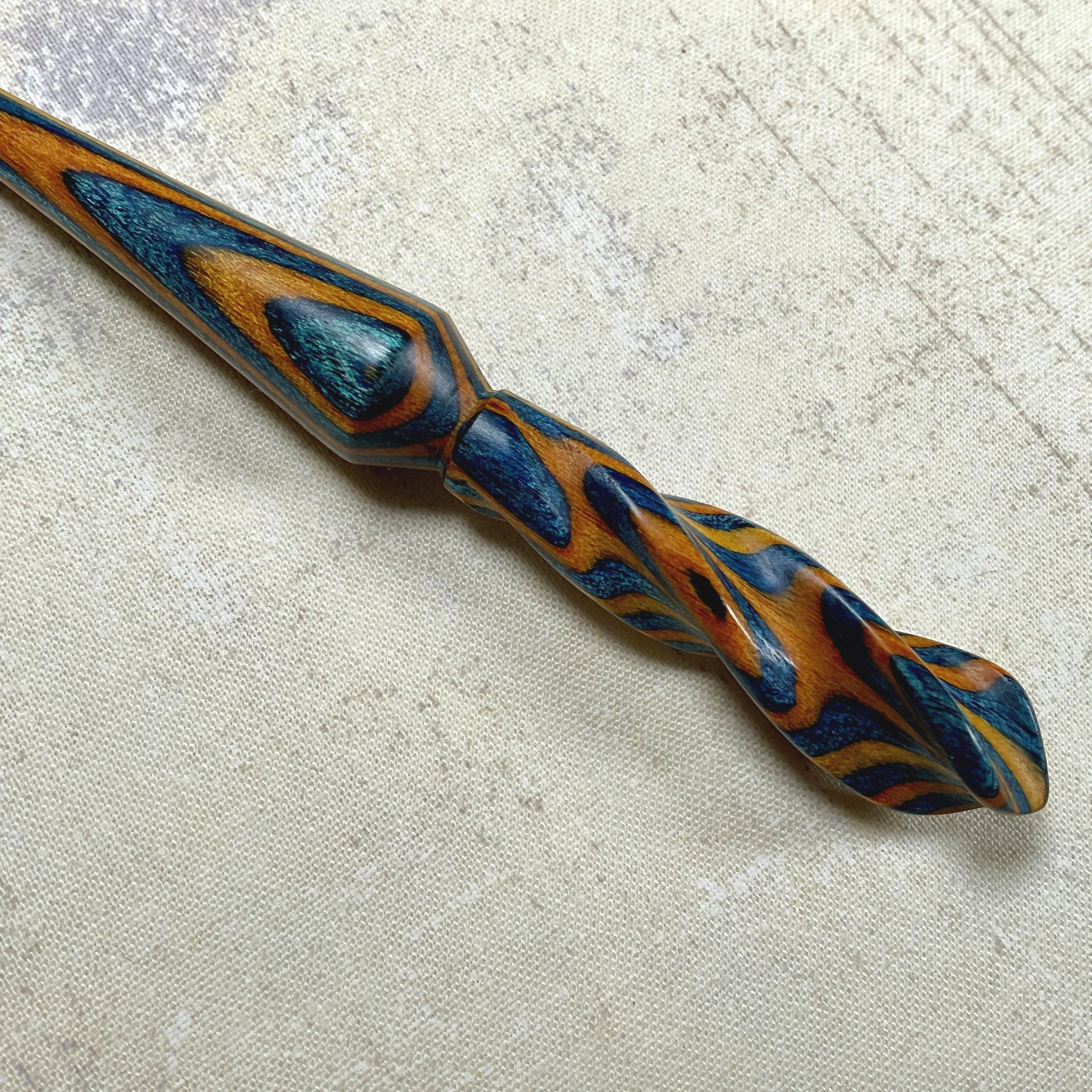 Black Nickel Tunisian Crochet Hooks from DyakCraft — DyakCraft llc