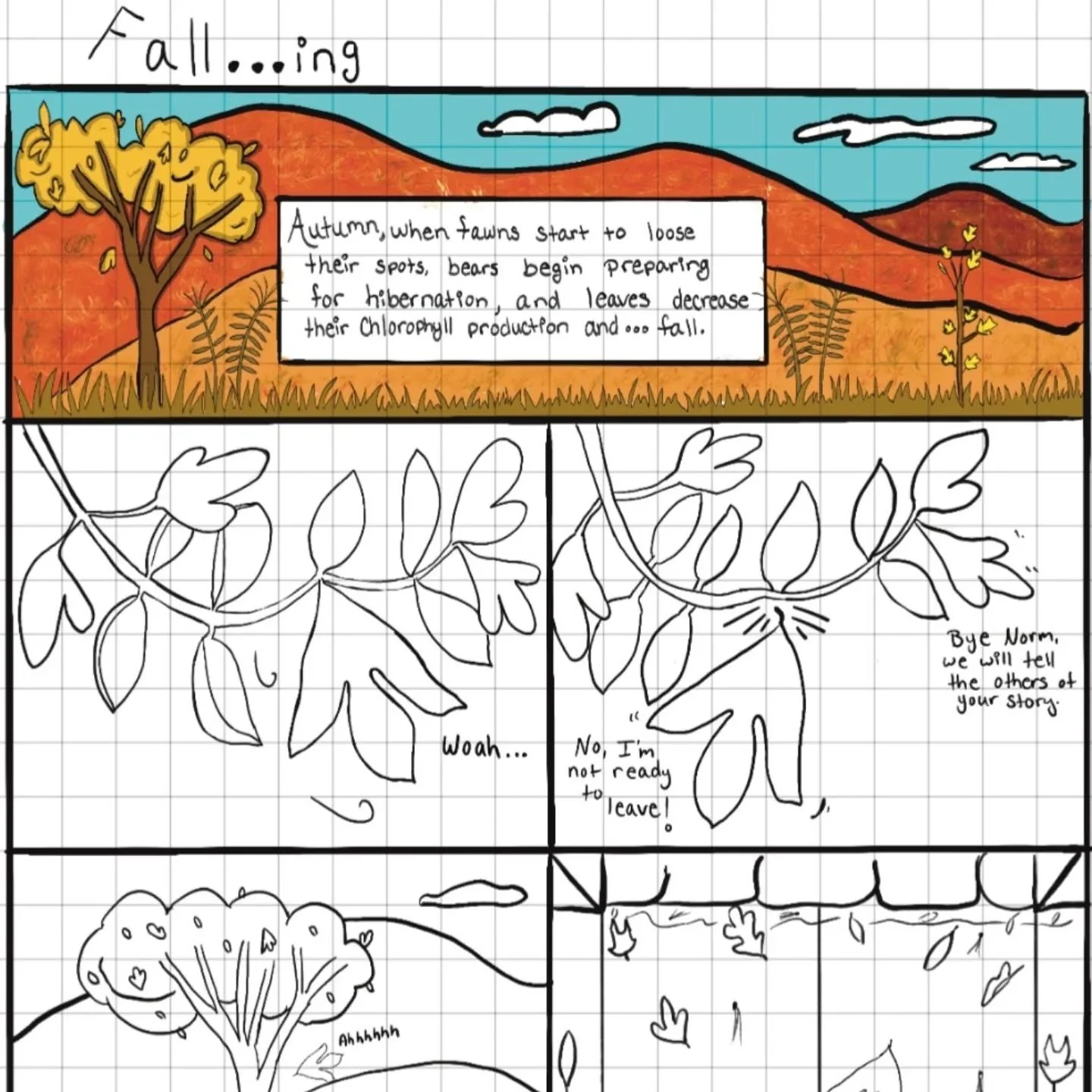 My first comic is still coming along! Maybe it will be done just in time for Fall. But, for now, here's a sneak peek! 🍂
...
#digitalart #comicart #naturecartoon #fall