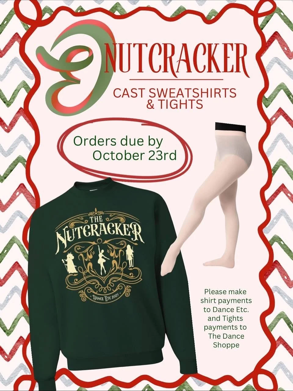 Last week to get your orders in! 
Orders due by Thursday 10/23/25