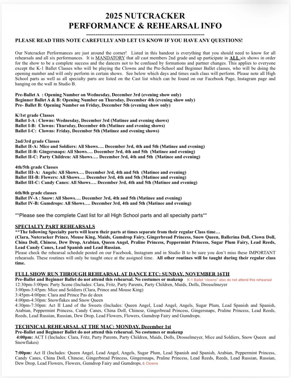 Reposting the DE Nutcracker packet! Excited to leap into Nutcracker Week. Let&rsquo;s get this party started ❤️