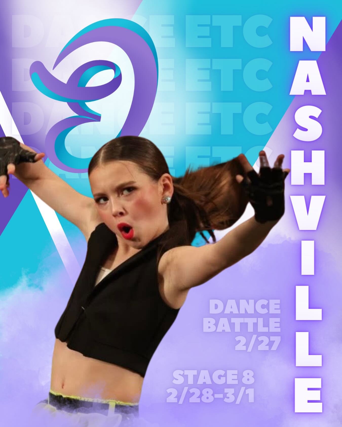 Get fired up, DE! The countdown is on for Nashville weekend &amp; we are hyped! 

🔥 Fri. 2/27 The Dance Battle (Sr Elite)
🔥 Sat. 2/28 Stage8 Nashville (Jr &amp; Sr Elite)
🔥 Sun. 3/1 Stage8 Nashville (Mini Prep, Mini Lg, &amp; Youth Elite) 

We wil