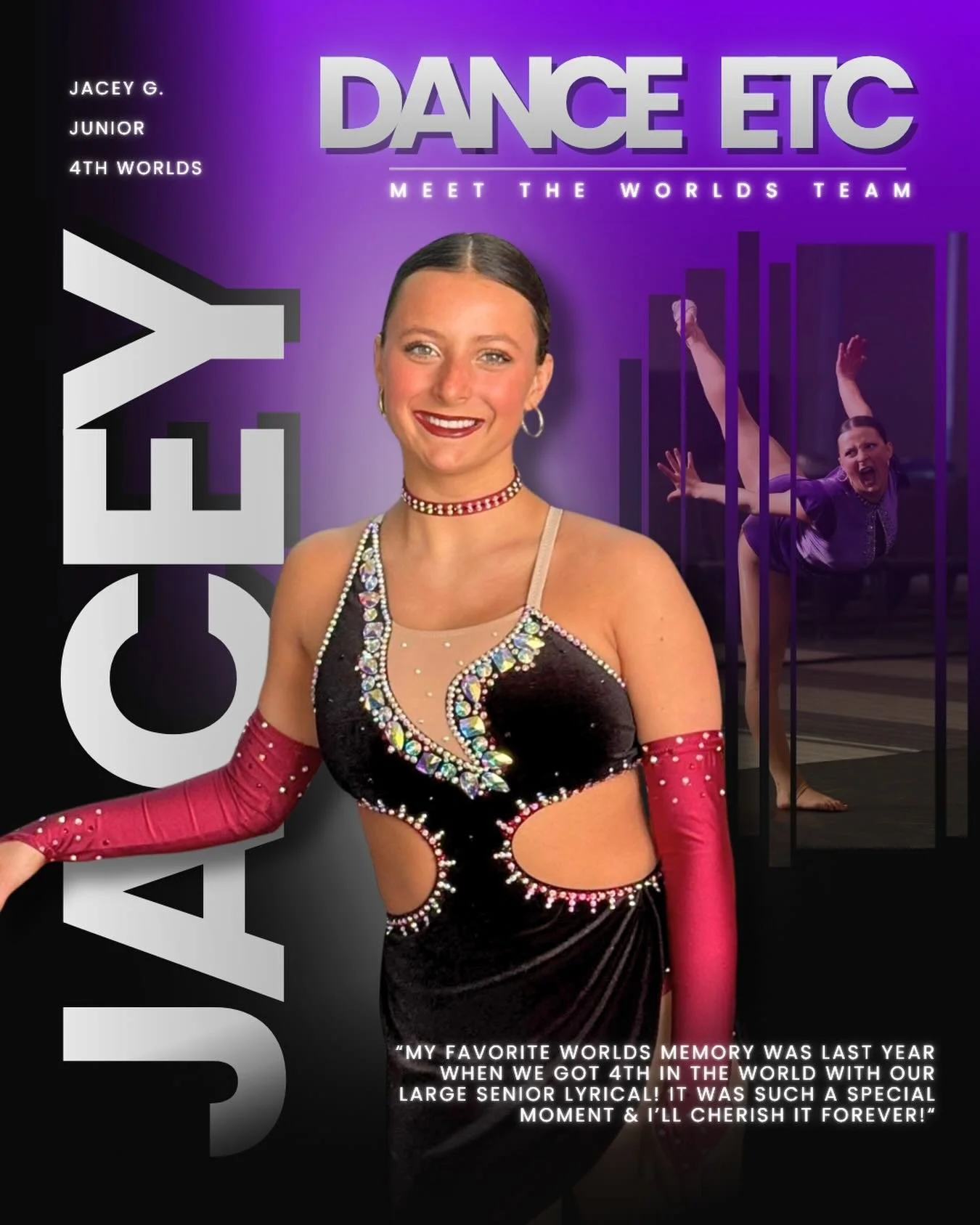 Meet the Team: DE Worlds Edition 💜🌎

#danceetc #deproud #morethanjustdance #thedanceworlds2026 @usasf_dance @jaceyleighgoble