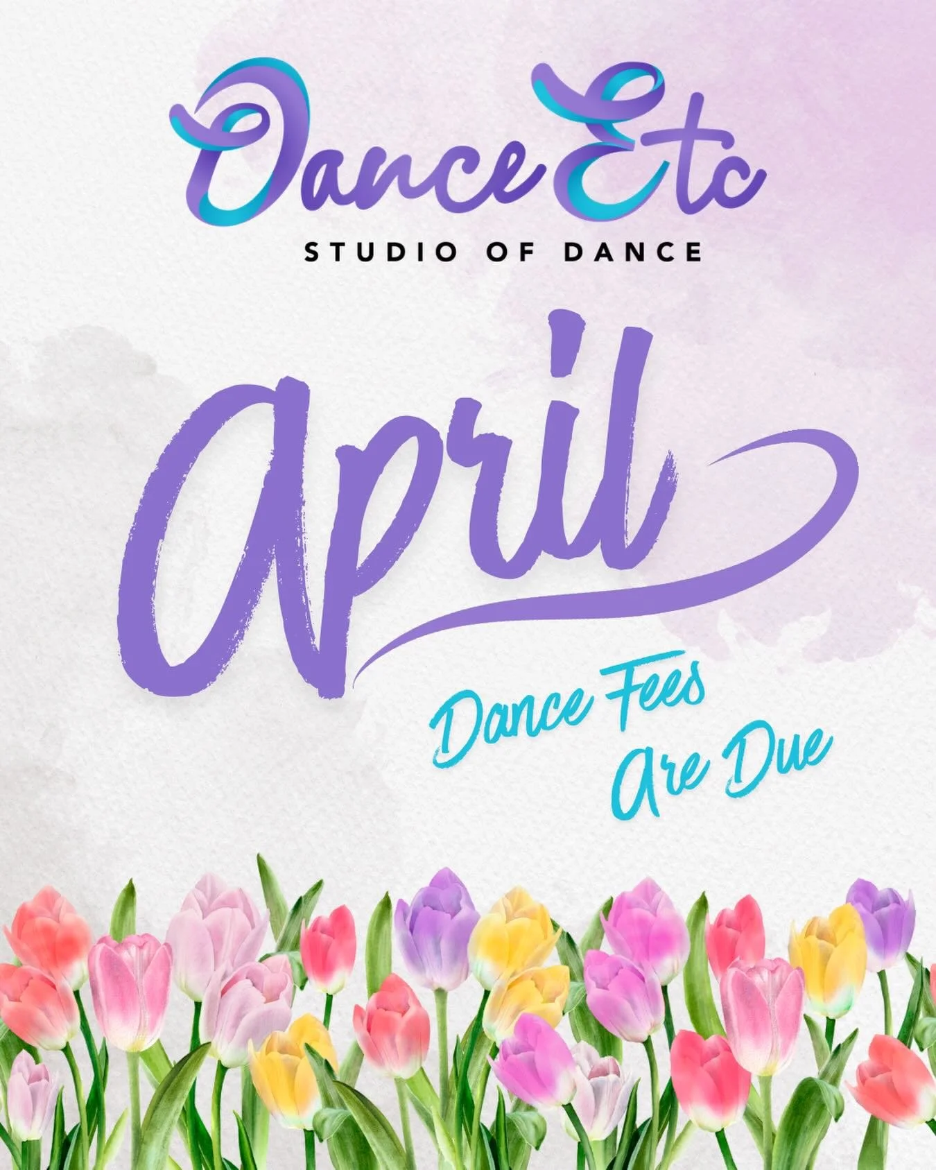 Reminder: April Dance Fees Are Due