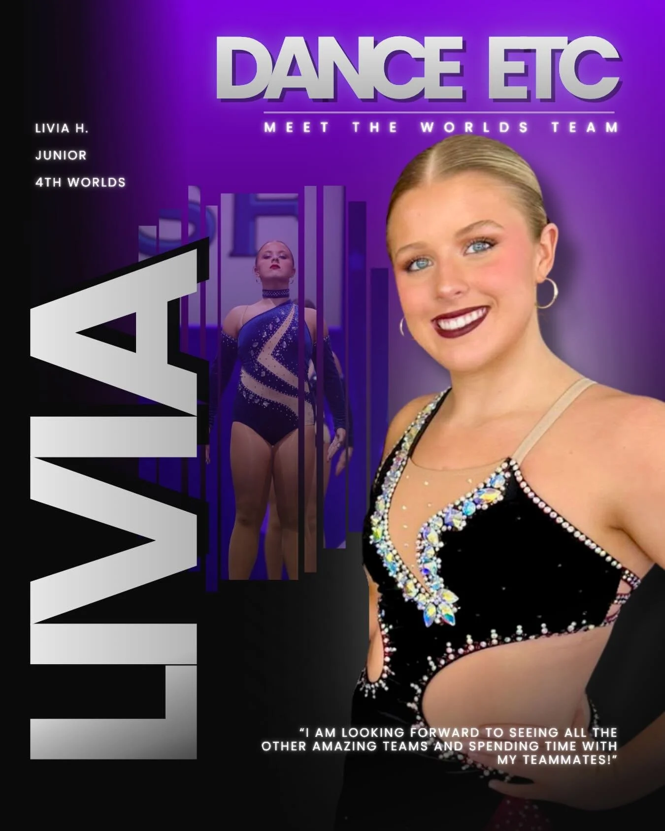 Meet the Team: DE Worlds Edition 💜🌎

#danceetc #deproud #morethanjustdance #thedanceworlds2026 @usasf_dance @livia.howell