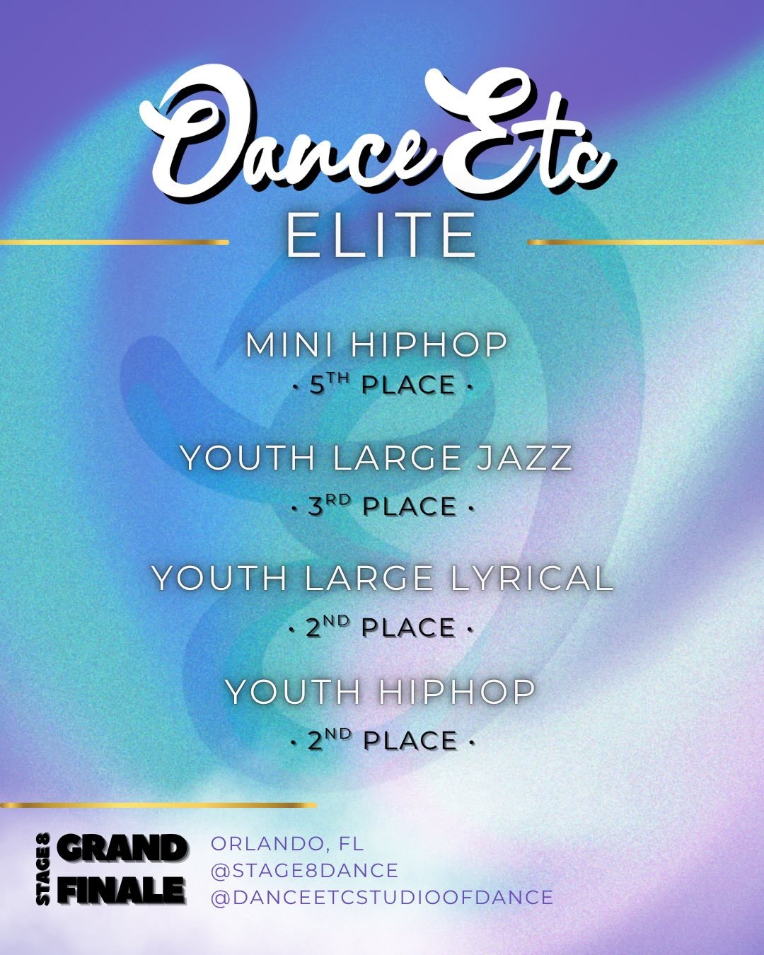 @stage8dance The Grand Finale