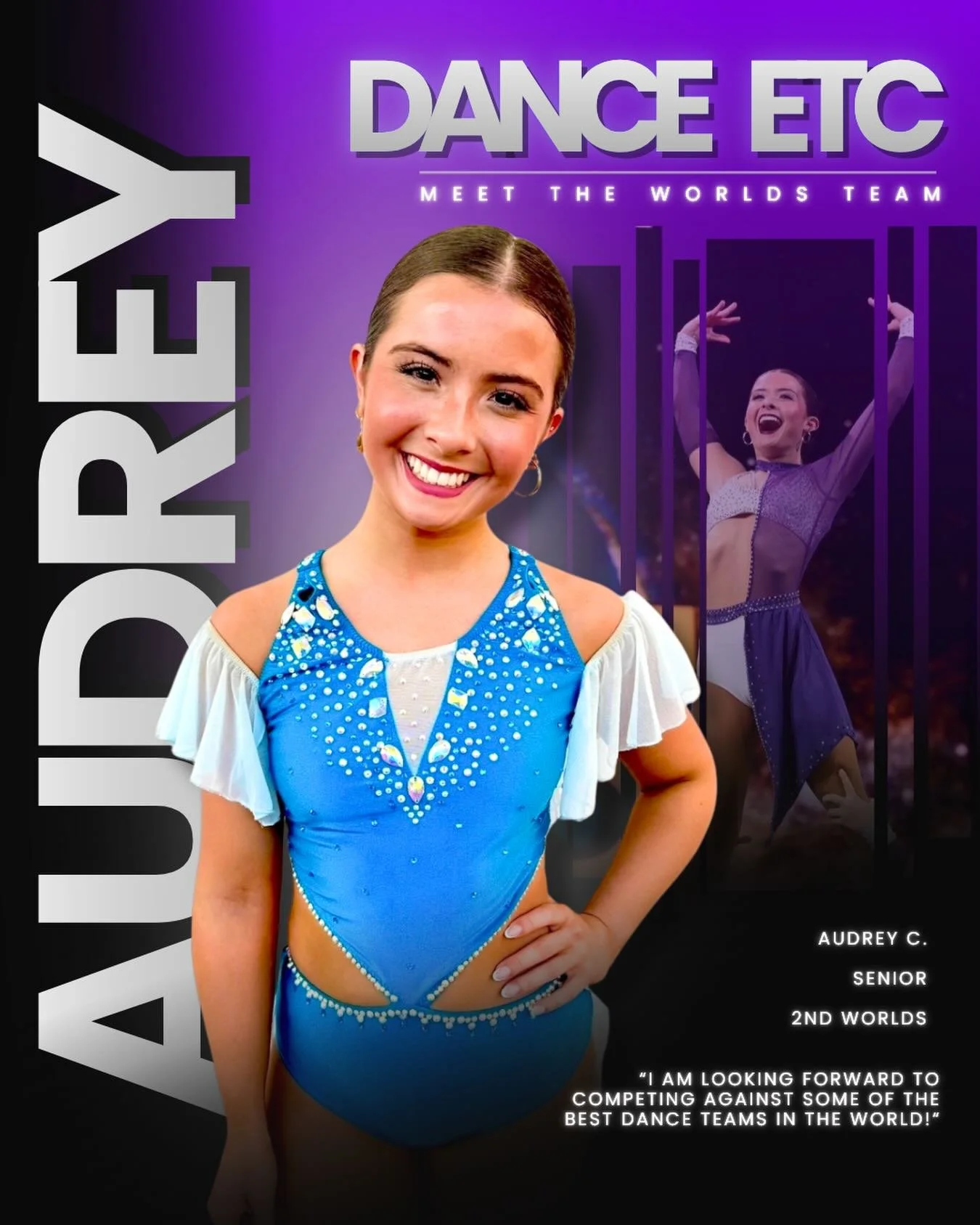 Meet the Team: DE Worlds Edition 💜🌎

#danceetc #deproud #morethanjustdance #thedanceworlds2026 @usasf_dance @audrey_.cole