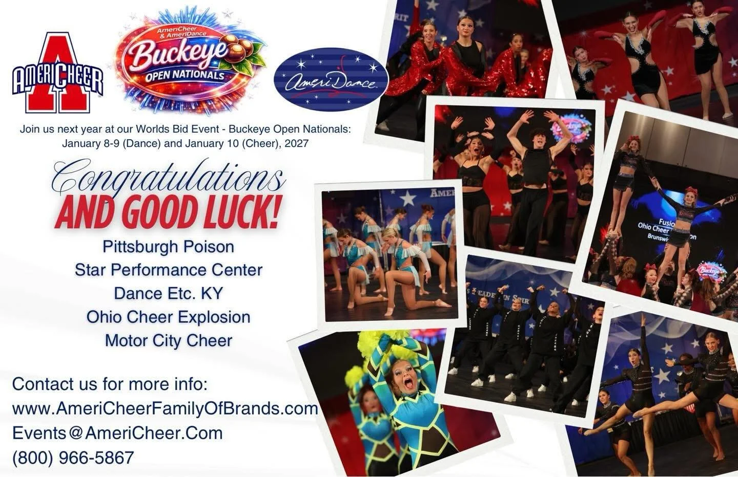 Thank you @ameridance for this amazing opportunity! We feel so blessed to get to represent you at The Dance Worlds 2026! ✨ 🌎 

#danceetc #deproud #morethanjustdance #thedanceworlds2026 @usasf_dance