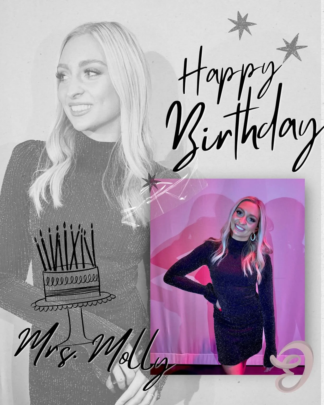Happy birthday to the beautiful and talented Mrs. Molly! We love you! ❤️

@mollyfrancis_
