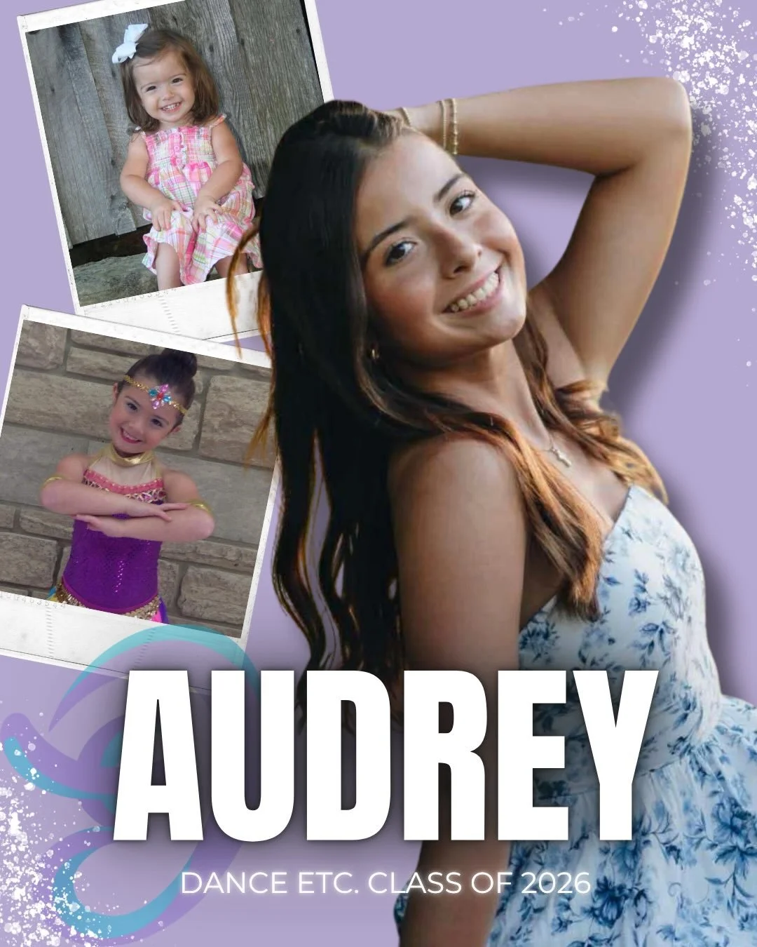 DE Senior Spotlight: Audrey Cole 

#declassof2026 #danceetc #deproud #morethanjustdance @audrey_.cole