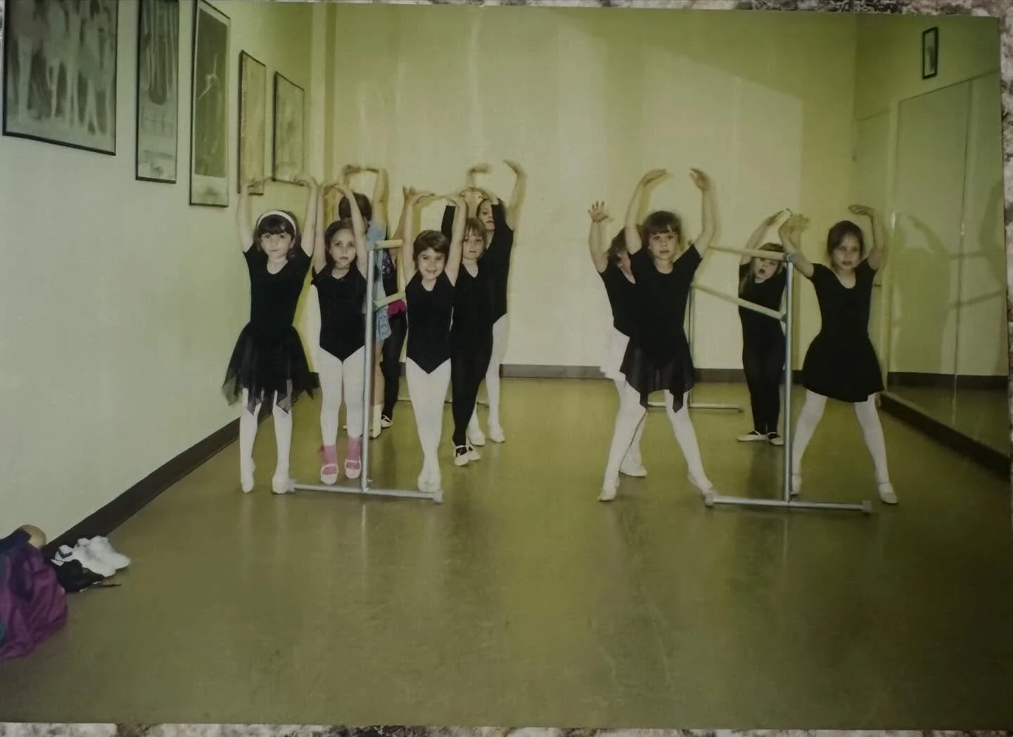 Flashback to the early 90s: Snapshot in our first studio location (corner room at ProFitness)