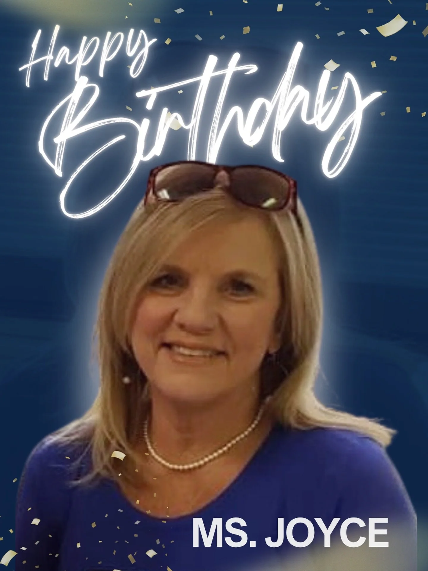 Shouting a big HAPPY BIRTHDAY to Ms. Joyce! We love you 💙