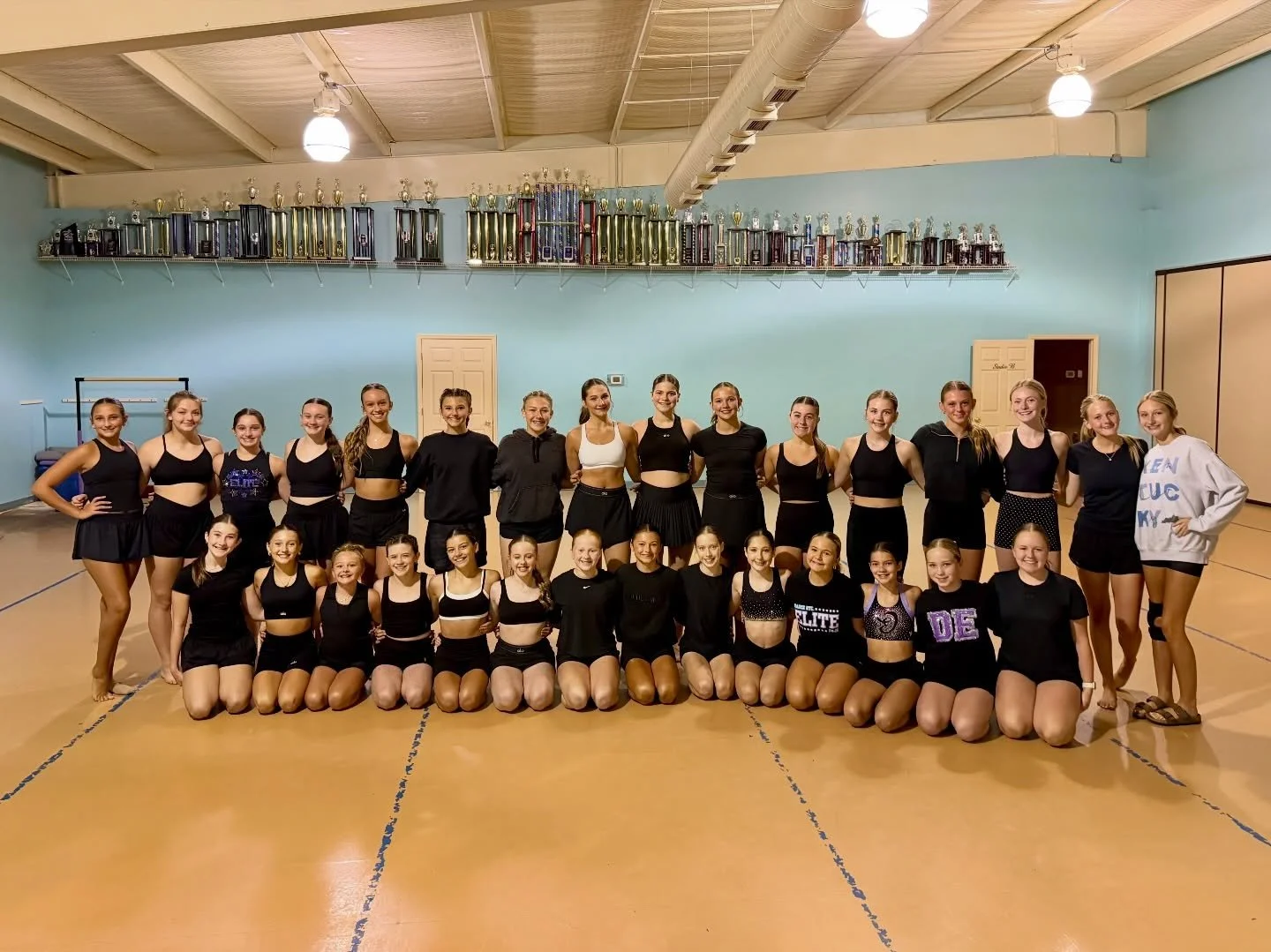 Choreography Day for our Junior Elite team! Can&rsquo;t wait to see what the new season holds 💜