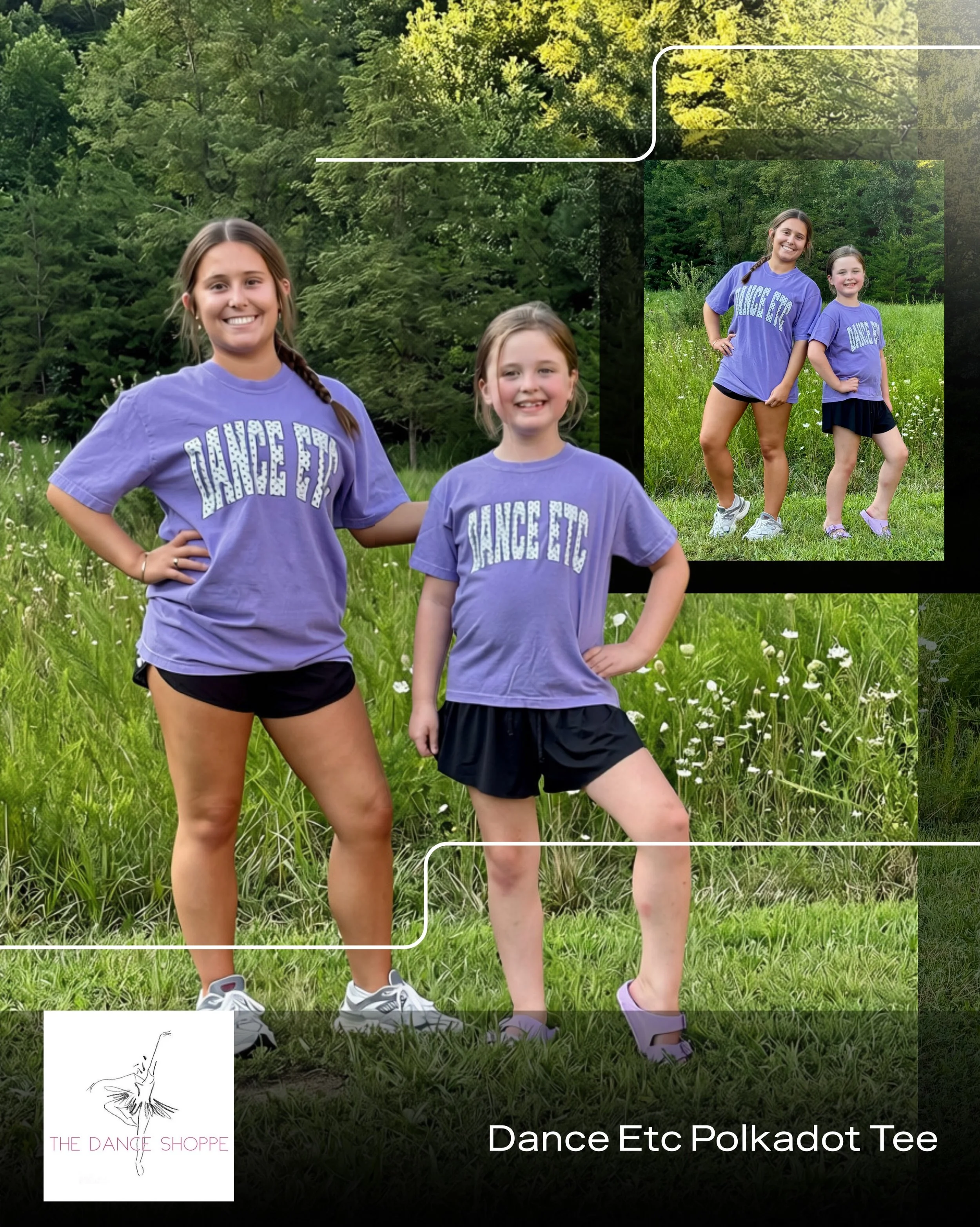 New Season. New Merch! 💖
&bull; Show your DE pride in our new studio attire, available at The Dance Shoppe 
&bull; You asked for it, we got it! Body adhesive for your costume needs 
&bull; New &amp; improved nude knee pads (now available in S/M &amp