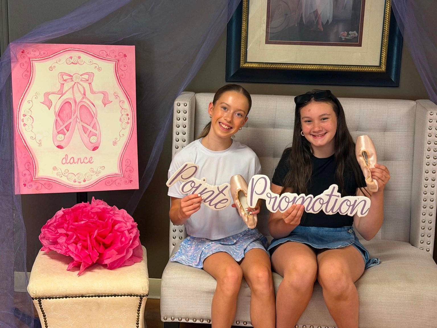 Part 3 of 5: Congrats to all the dancers who got to celebrate Pointe Promotion Day! Sorry we did not get a photo of everyone that attended, but if you would like to share, please tag us. Thank you for celebrating this huge milestone with us today! We