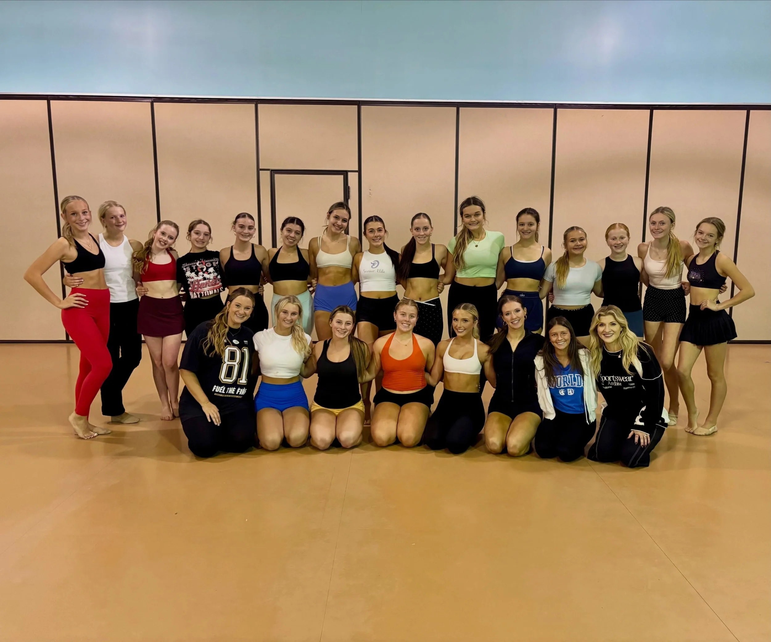DE Senior Elite enjoying our Fall Intensive with @asclough and @sharaiagoble