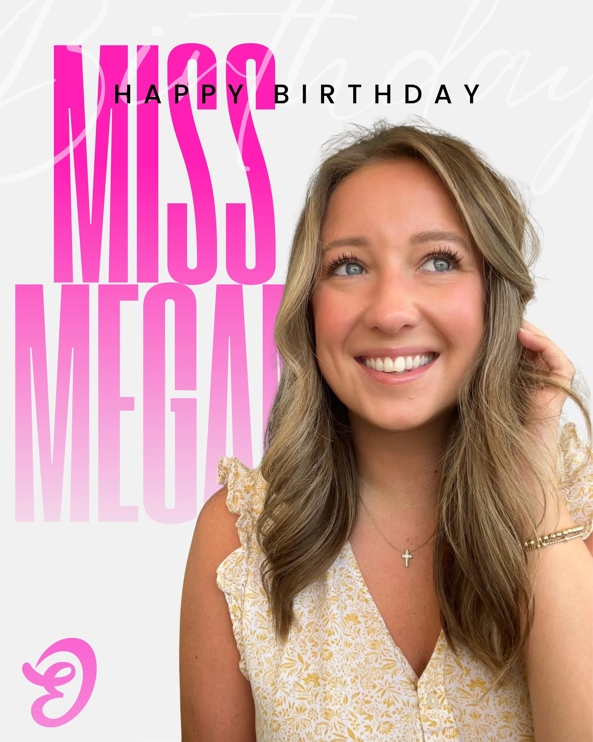 Happy birthday to our very own Miss Megan! We hope you have the best day 💖

@megantowles