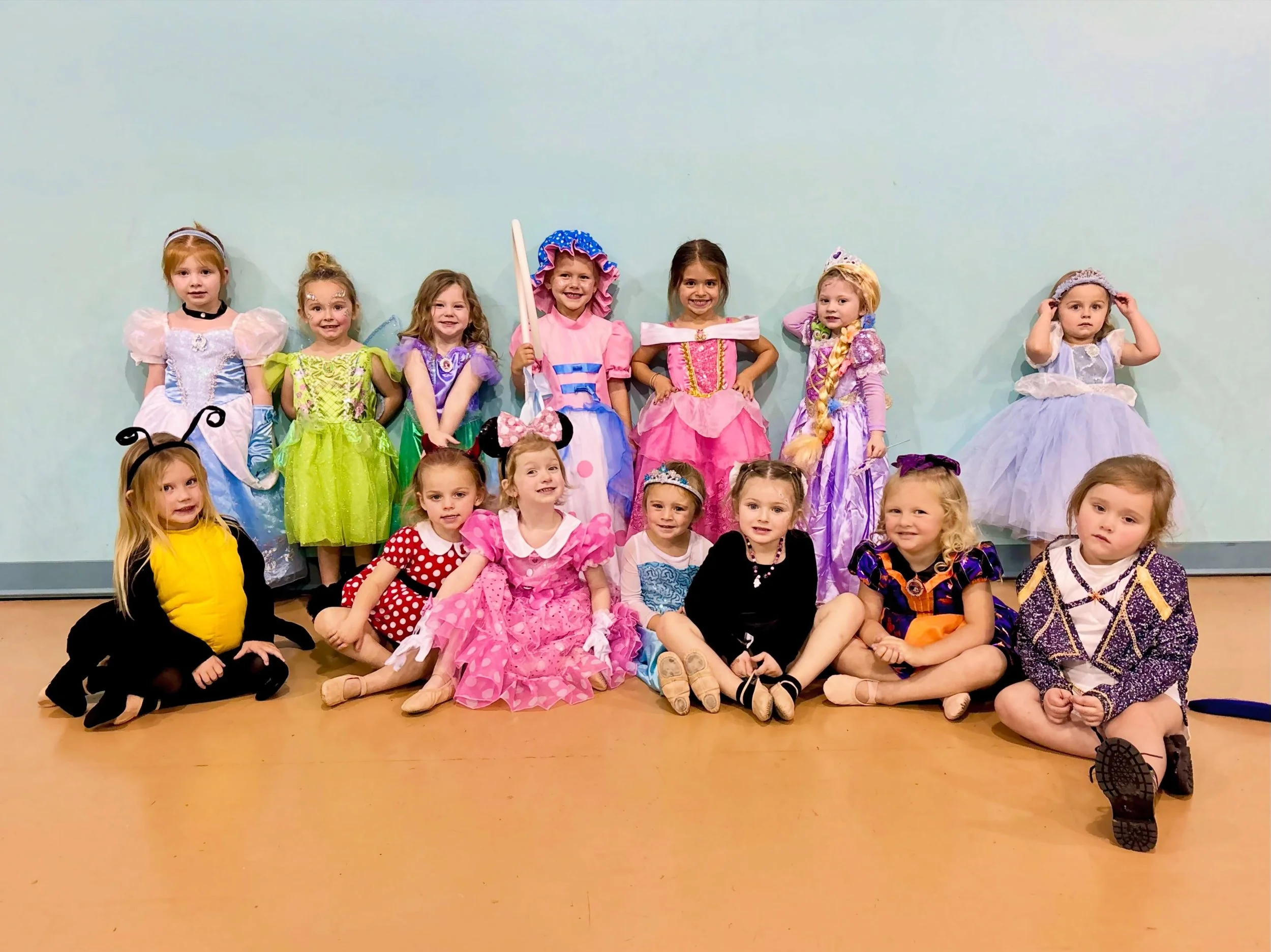 Some of our Tuesday crew celebrating Spooky Season!
