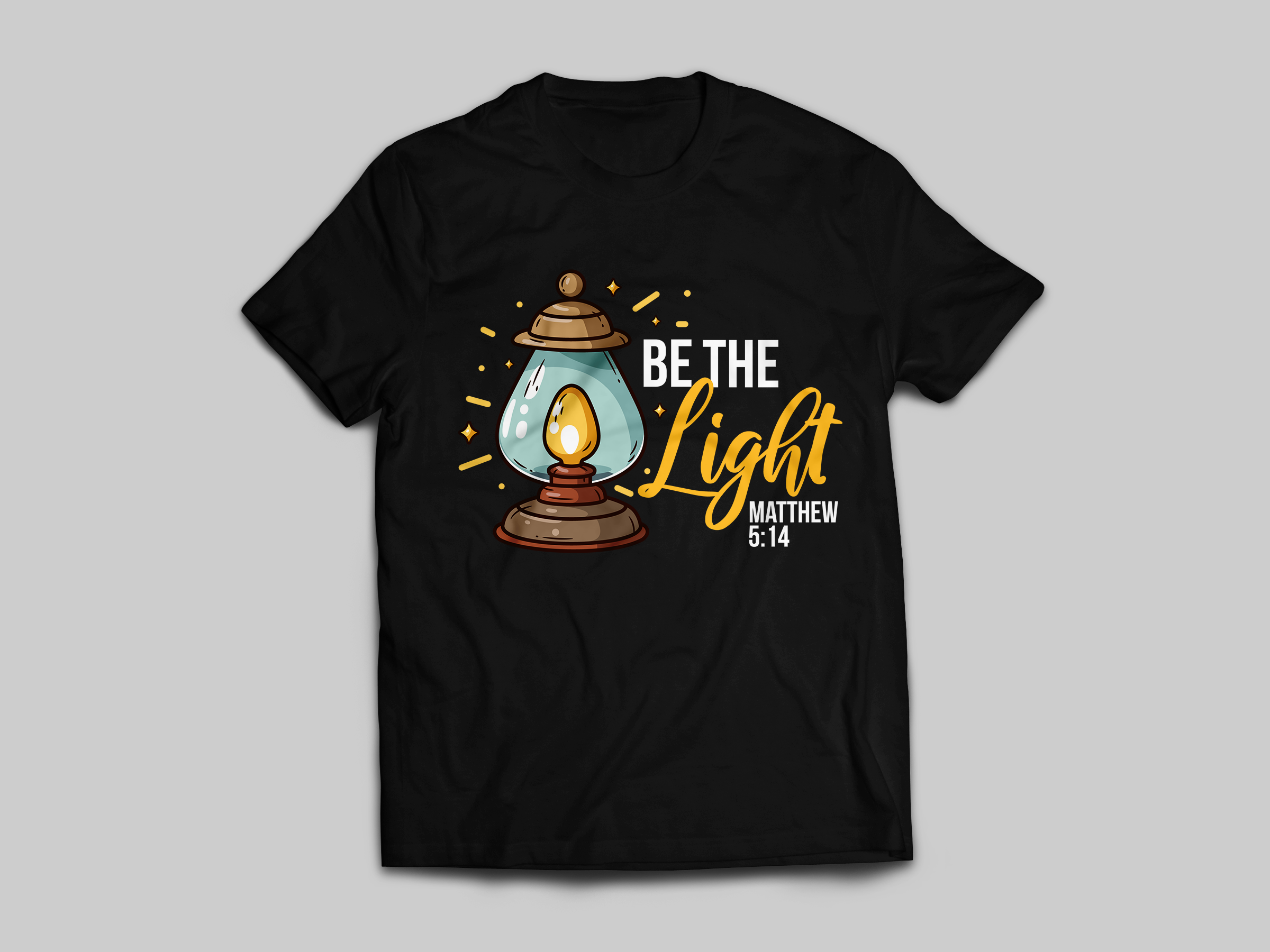 Be the Light - Black Front.png