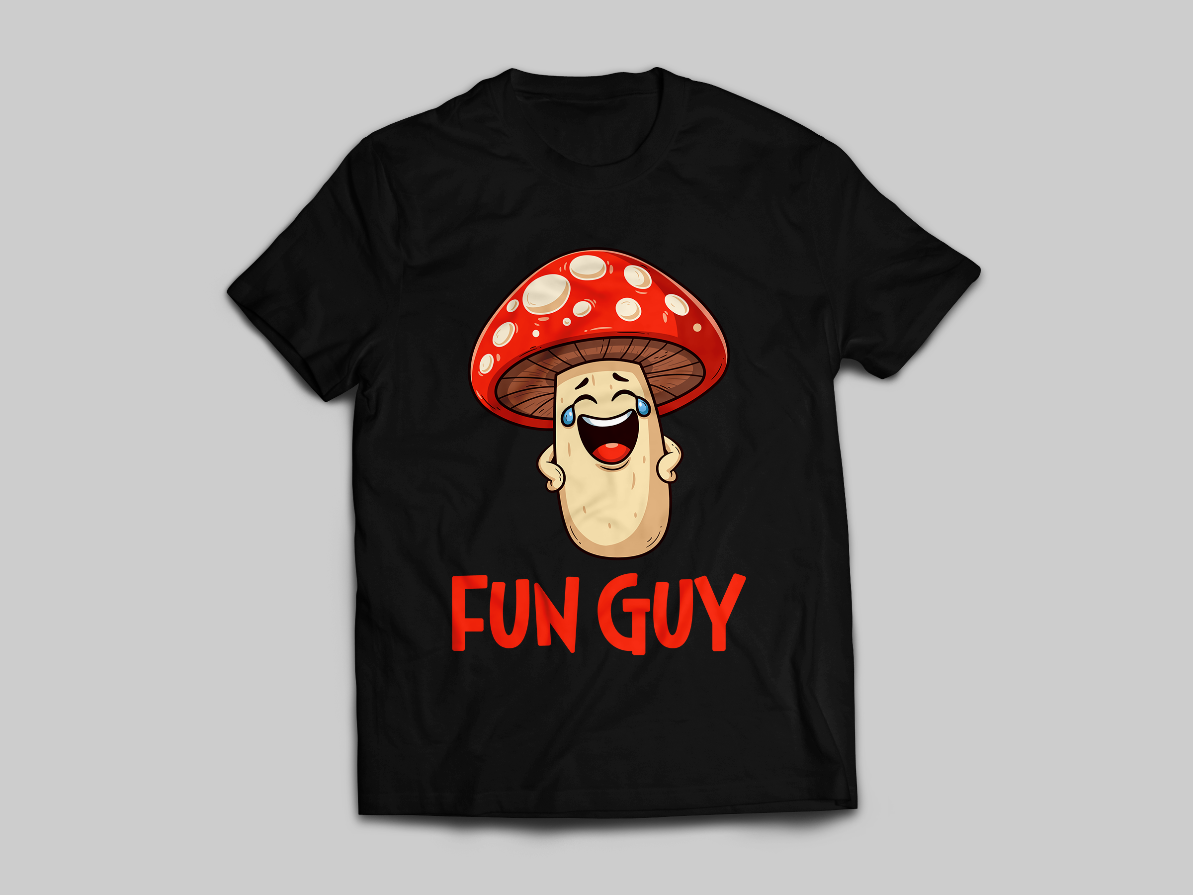 Fun Guy - Black Front.png
