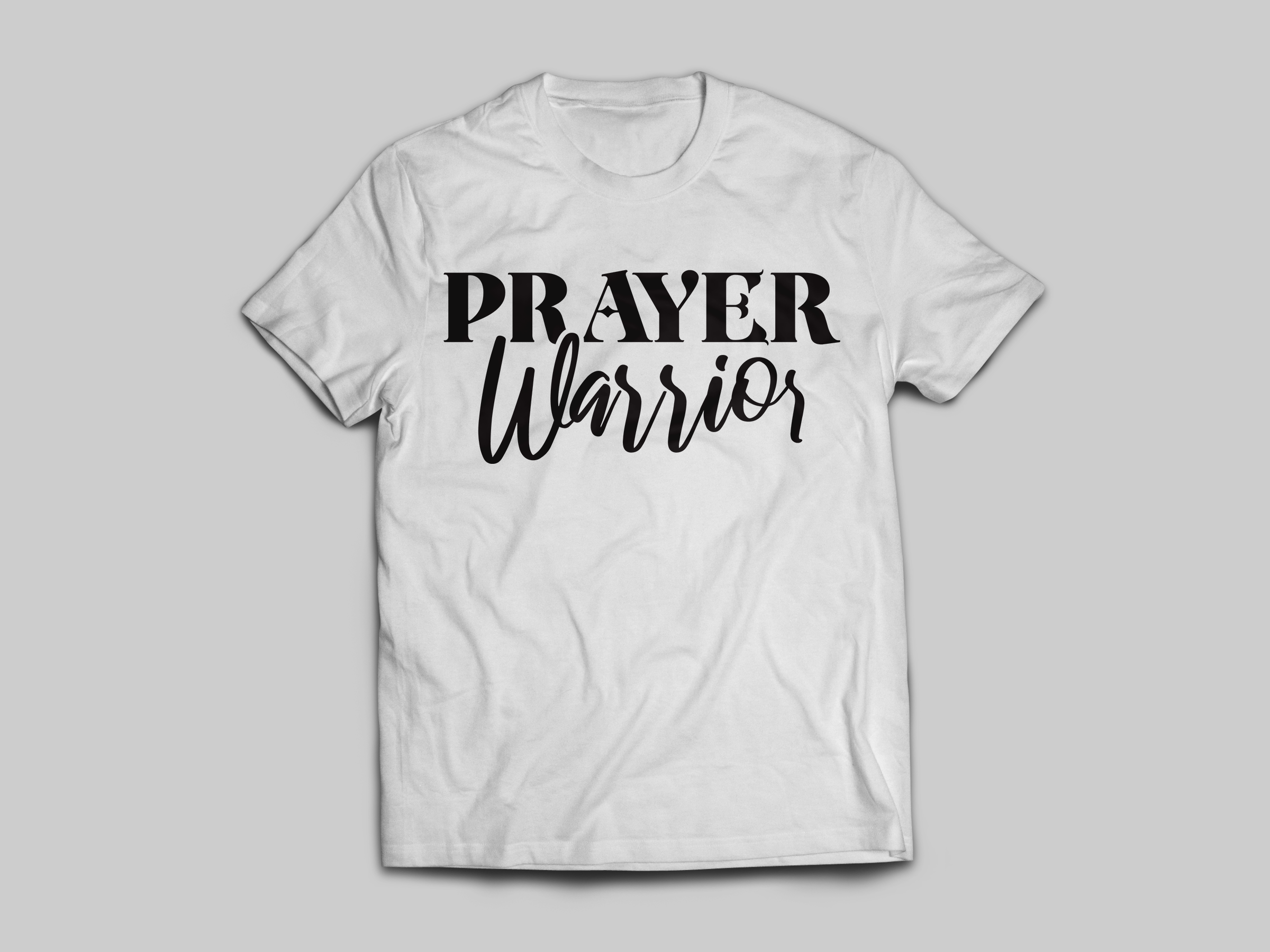 Prayer Warrior - White Front.png