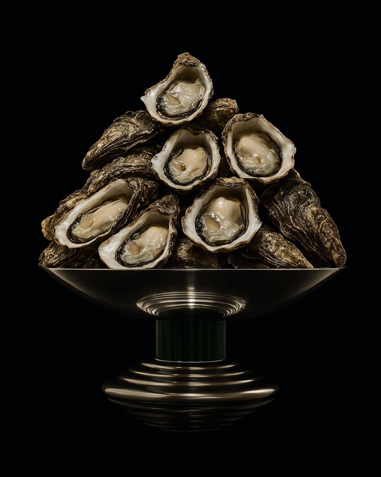 Not just oysters.. A ritual. 
Piled high like secrets shared too late. #leapr&egrave;s #soir&egrave;e #supperclub #oysters