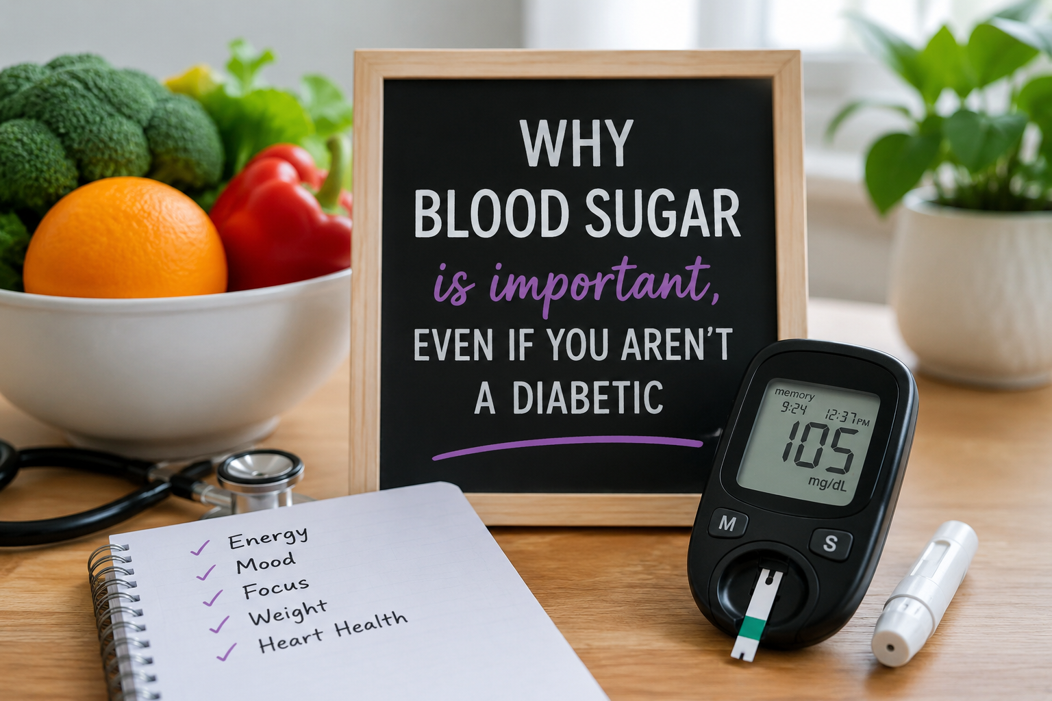 Beyond Diabetes – Understanding Your Metabolism– Part 1: Why Blood Sugar Matters Even If You Are Not Diabetic</span>