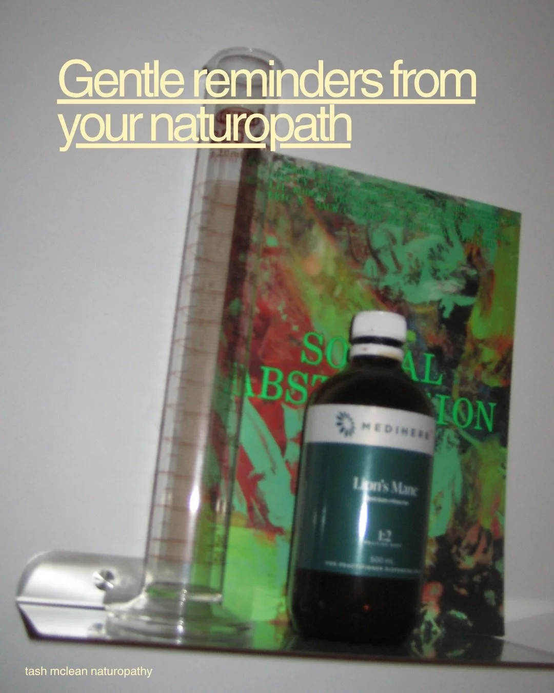 Reminders from your naturopath x