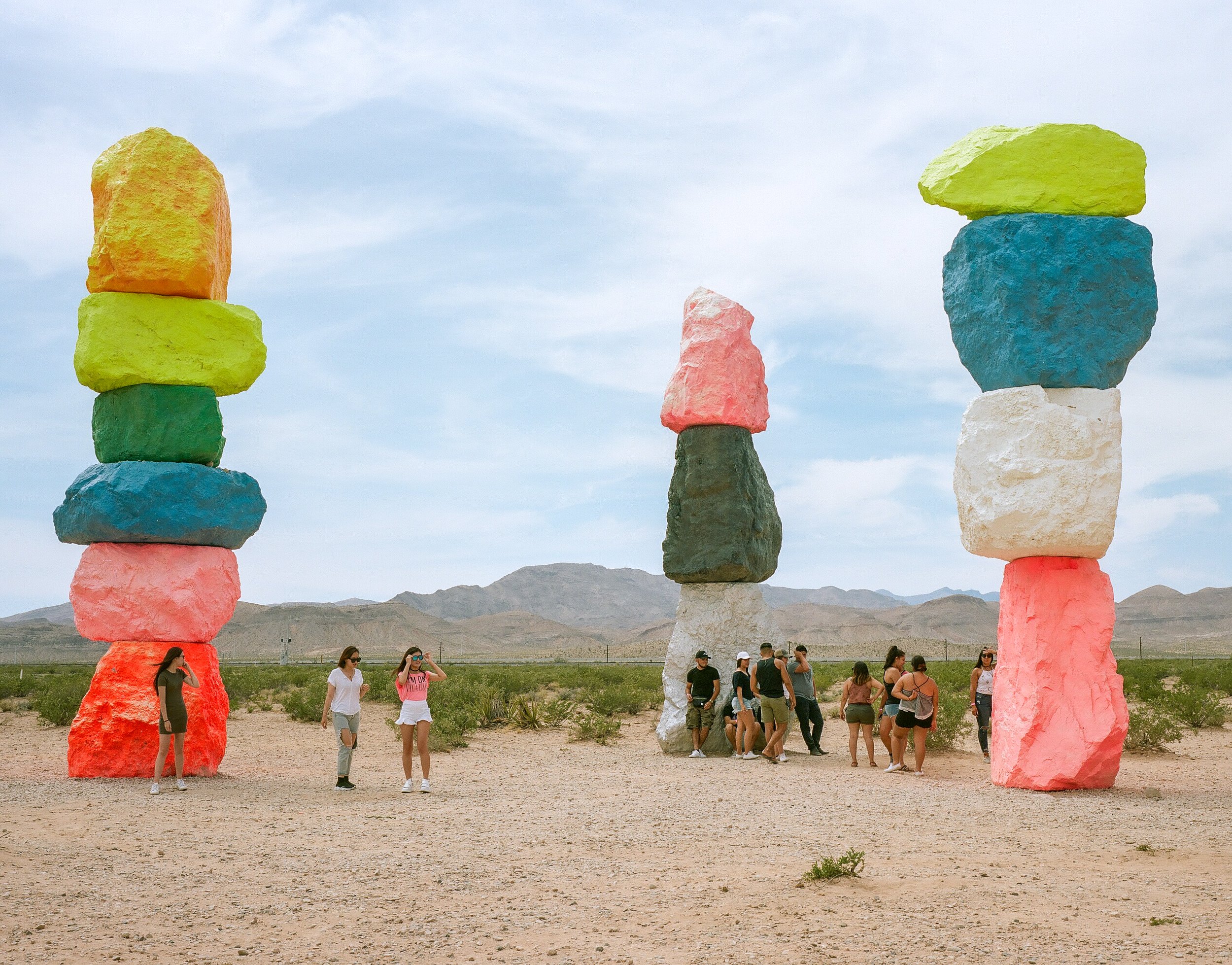 Three Magic Mountains, Las Vegas, NV 