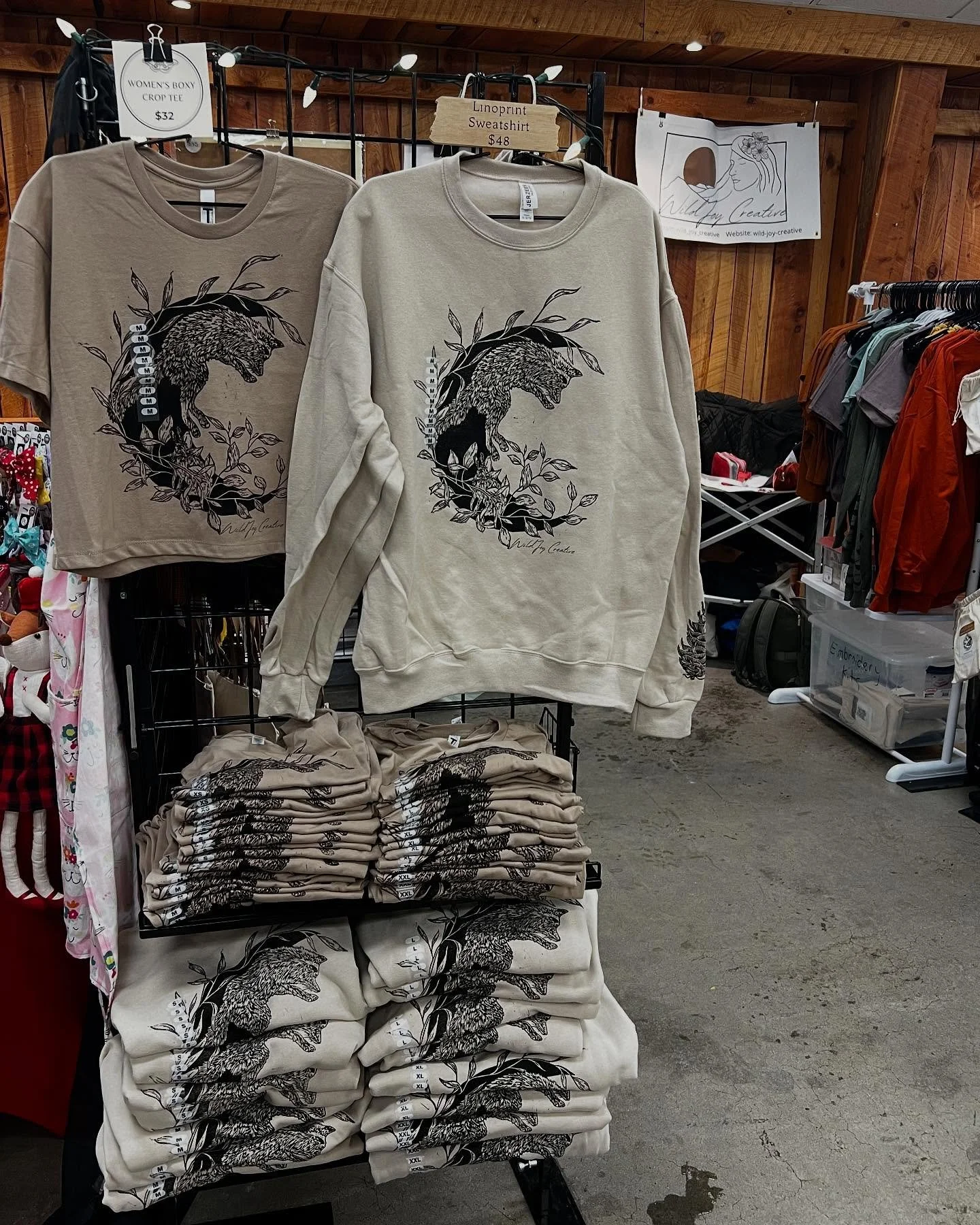 Holiday market today 9-3 at the fairgrounds!!! @gallatinvalleyfarmersmarket #embroidery #prints #linocuts #cards #candles #jewelery #ornaments