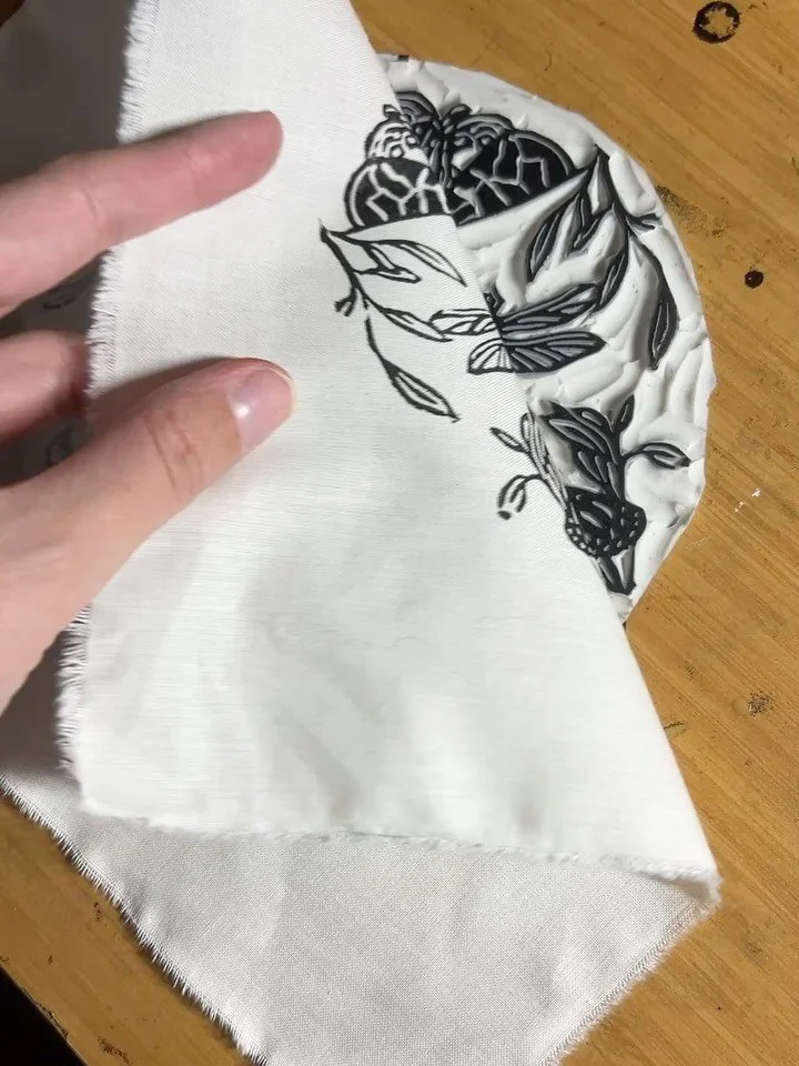 Revamping some oldies and making some new things!!! January and February have been a flurry of product design. 
#productdesign #embroidery #linocut #natureinspired #birds