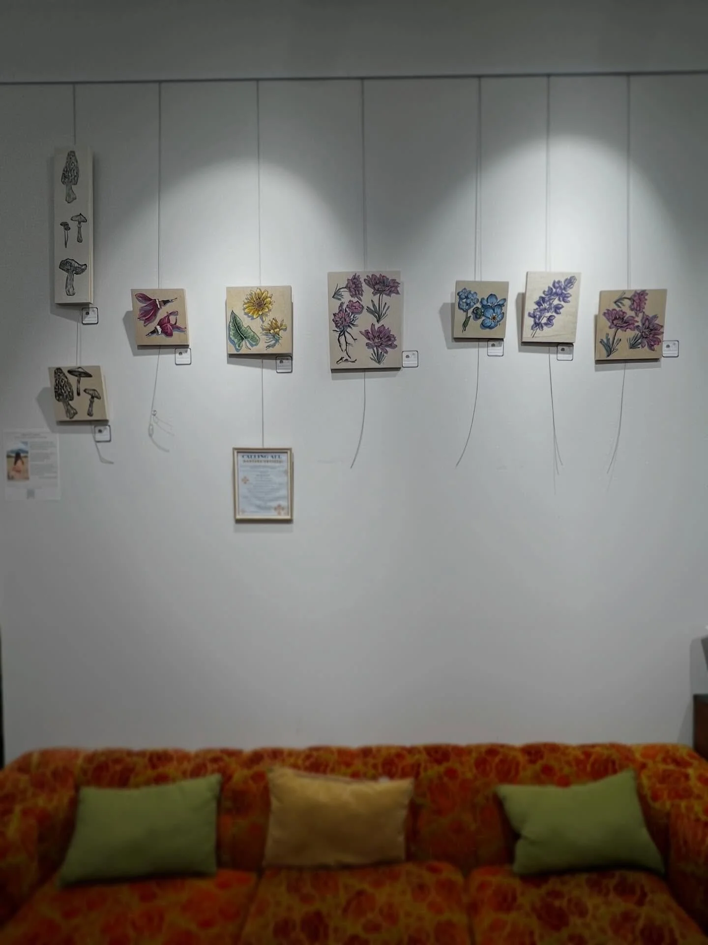 Check out the brand new @mokabzn this month and see some floral artwork I have up on their artist wall for the month of May! Moka has been a wonderful supporter of local artists and was my very first wholesale experience. 🫶

#bozeman #localartist #w