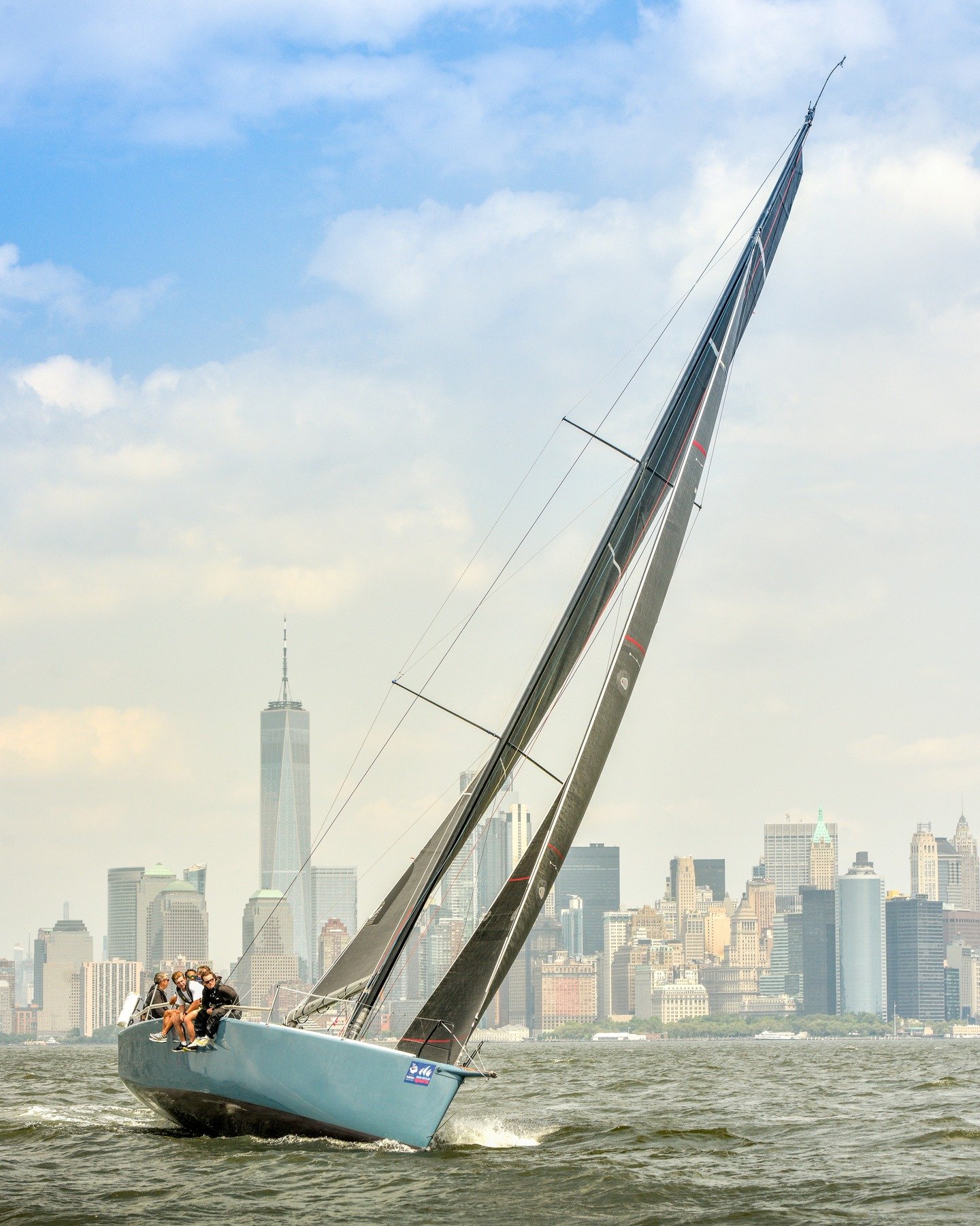 The sun is rising over New York City as I type this. I have a cup of @brooklynroasting coffee in hand contemplating warmer days, and a brisk westerly creating a blast reach out of NY Harbor with the lower Manhattan skyline in the rearview. 

Those we