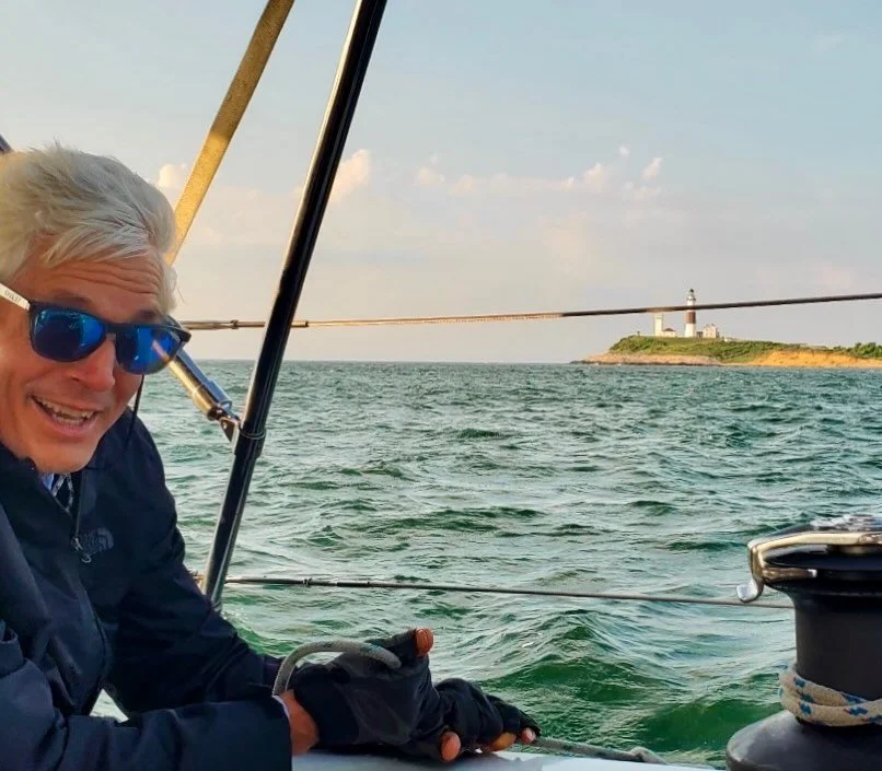 Every offshore race has a moment where it starts to feel real.

For the ALIR, this is one of them.

⛵ Montauk off the beam. 🌊 Atlantic swell underneath you. 🧭 Long Island finally starting to bend west again. 🌙 A night offshore still ahead.

The Ar