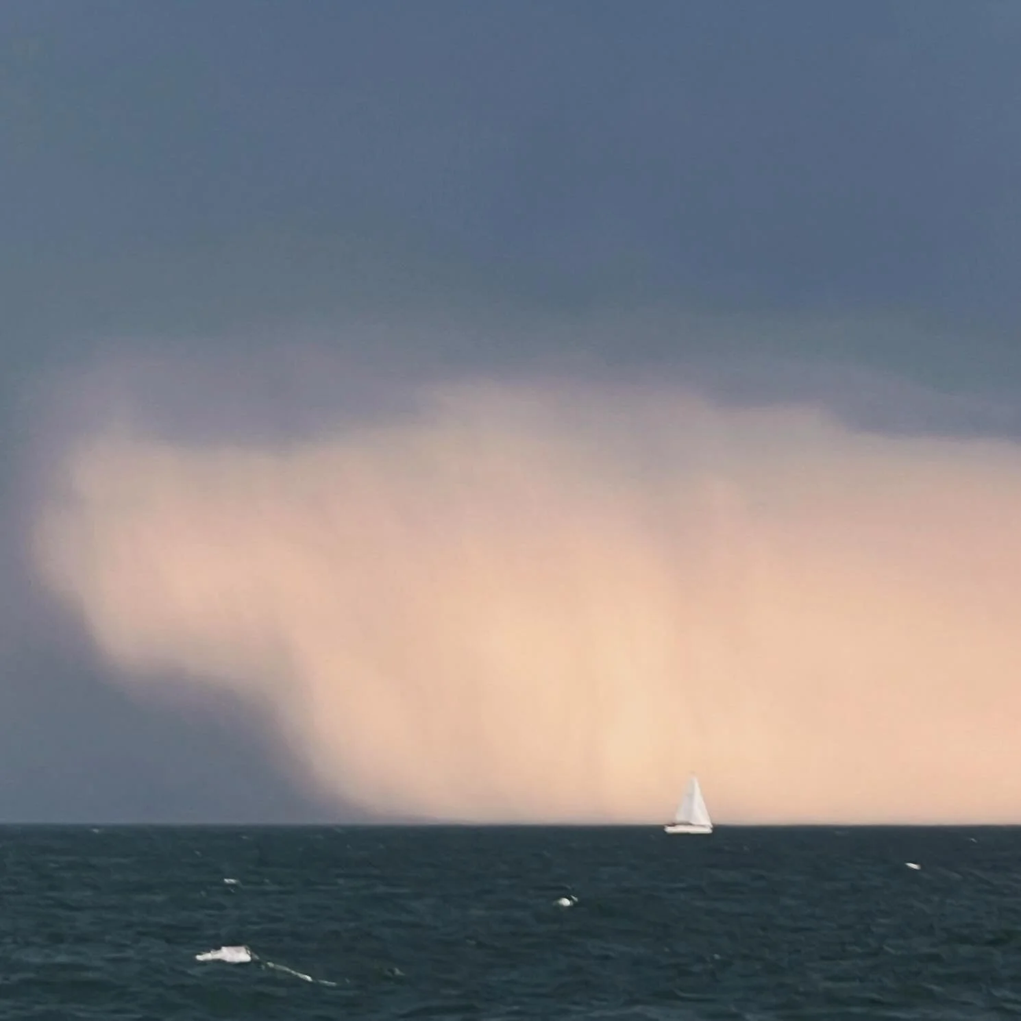 This is the ALIR.

Not the party photos. Not the dock talk. This.

A boat on the horizon. A wall of weather behind it. And a crew somewhere onboard making decisions in real time.

The Around Long Island Regatta has a way of reminding people why offsh