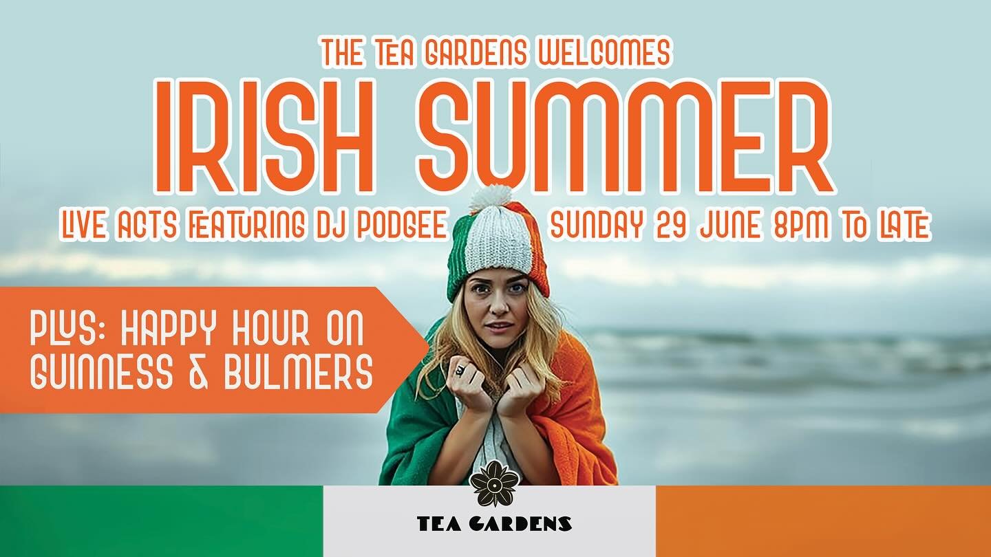 Join us this Sunday for a proper Craic! ☘️

#teagardensbondi
