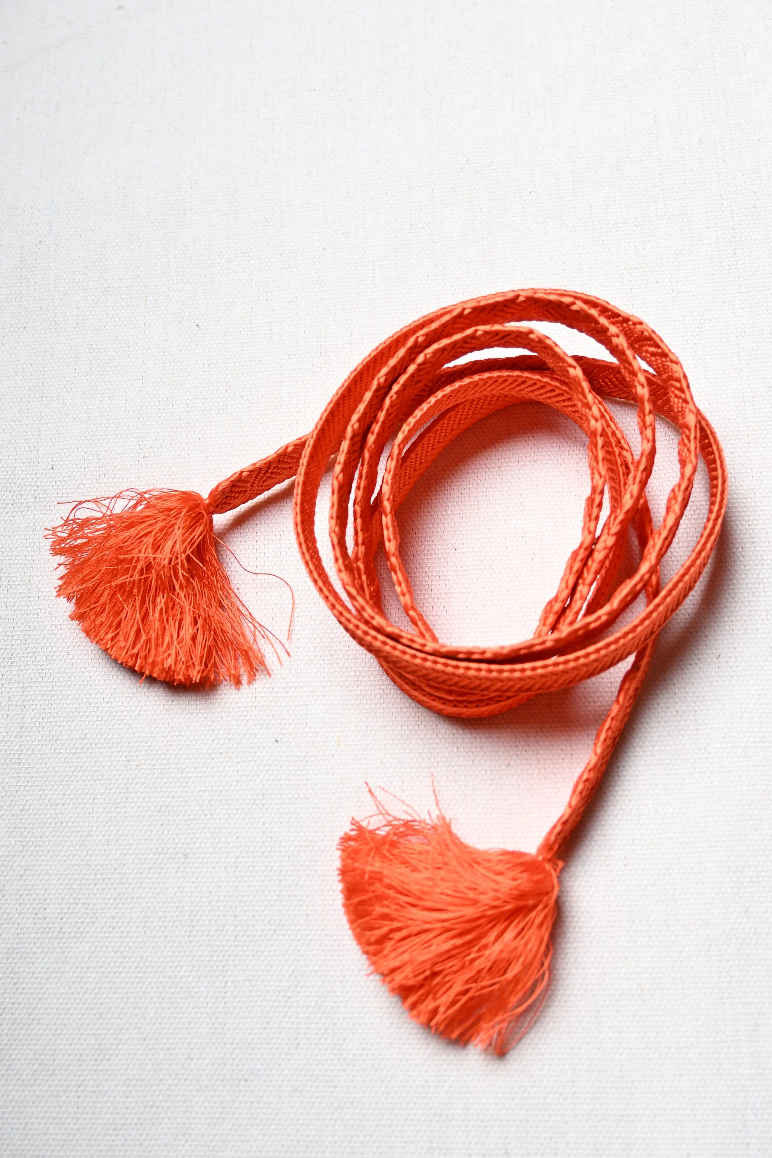 [CUSTOM] Vintage Kumihimo Silk Orange 1