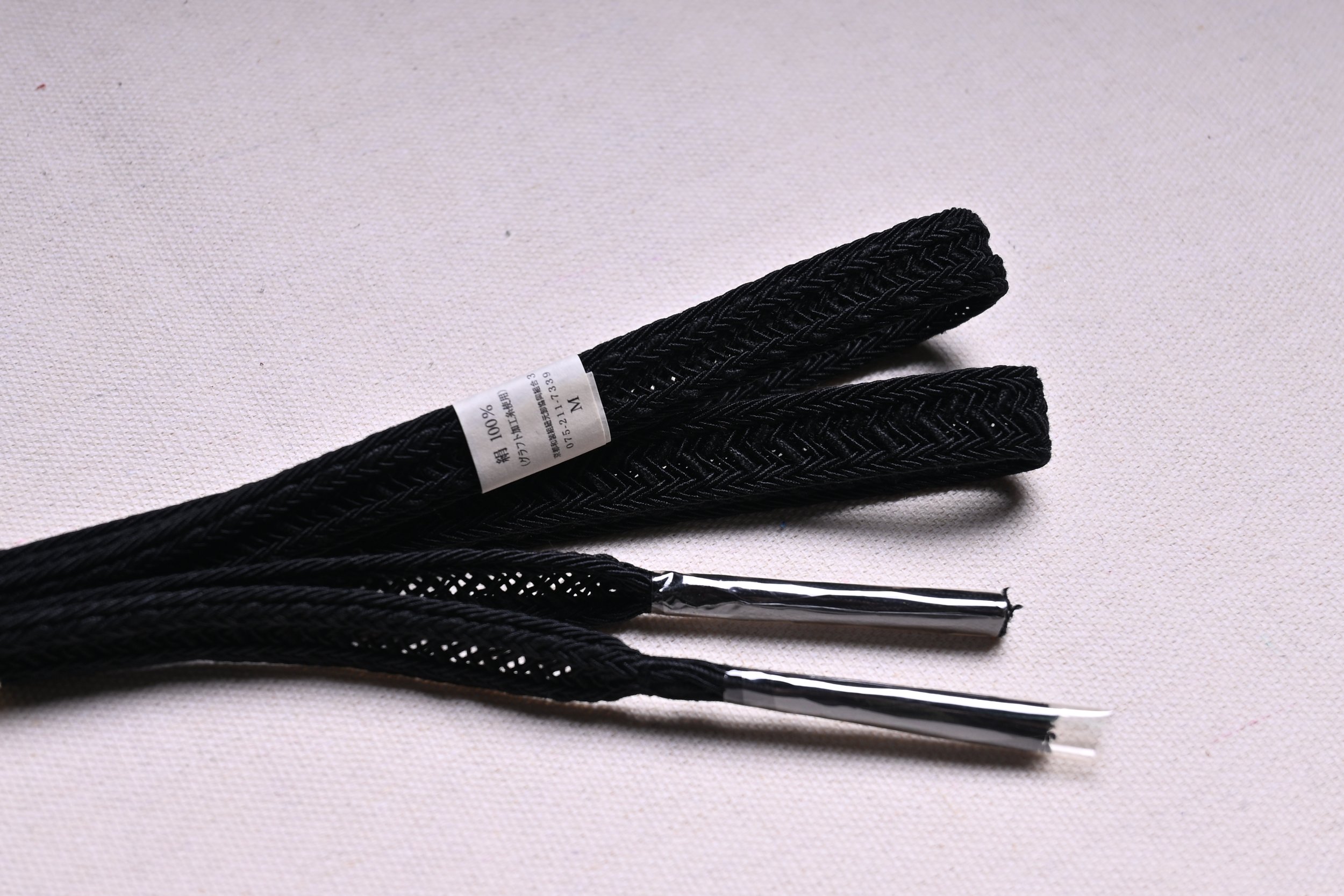 [CUSTOM] Vintage Kumihimo Silk Cord Black 10