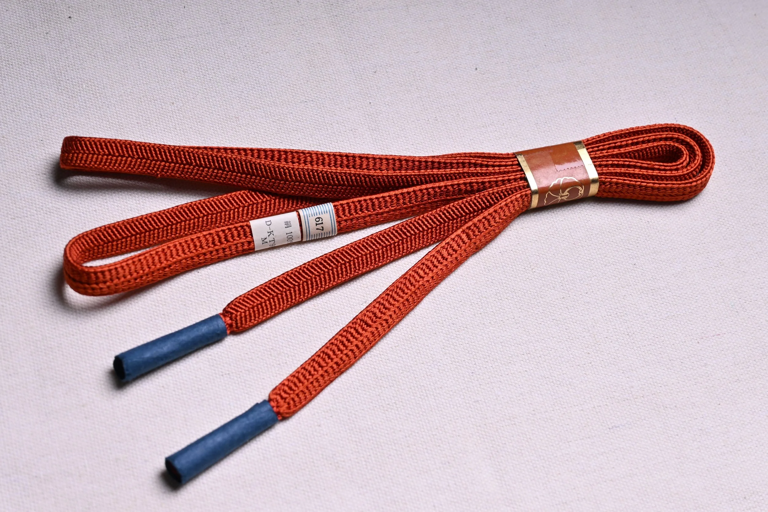[CUSTOM] Vintage Kumihimo Silk Orange 5