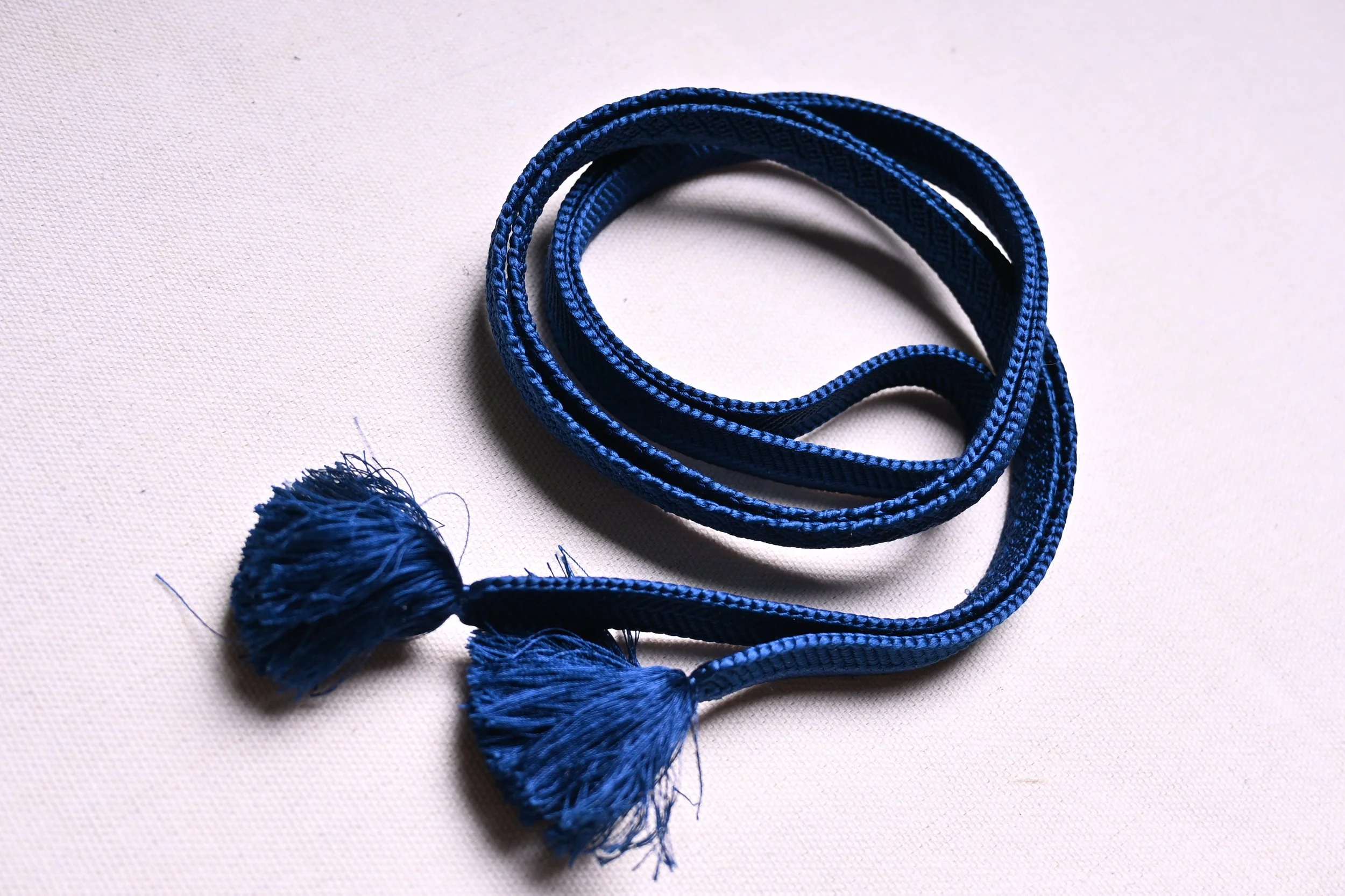 [CUSTOM] Vintage Kumihimo Silk Blue 2